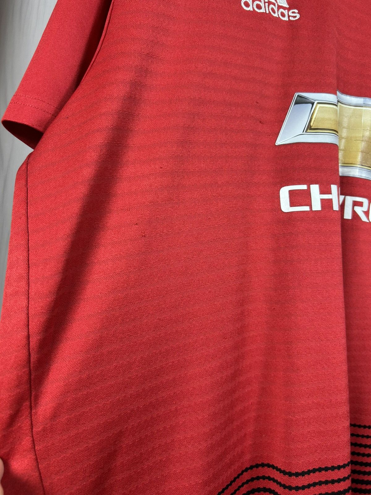Adidas MANCHESTER UNITED 2018 2019 HOME SHIRT Adidas Size XL Size US XL / EU 56 / 4 - 5 Thumbnail