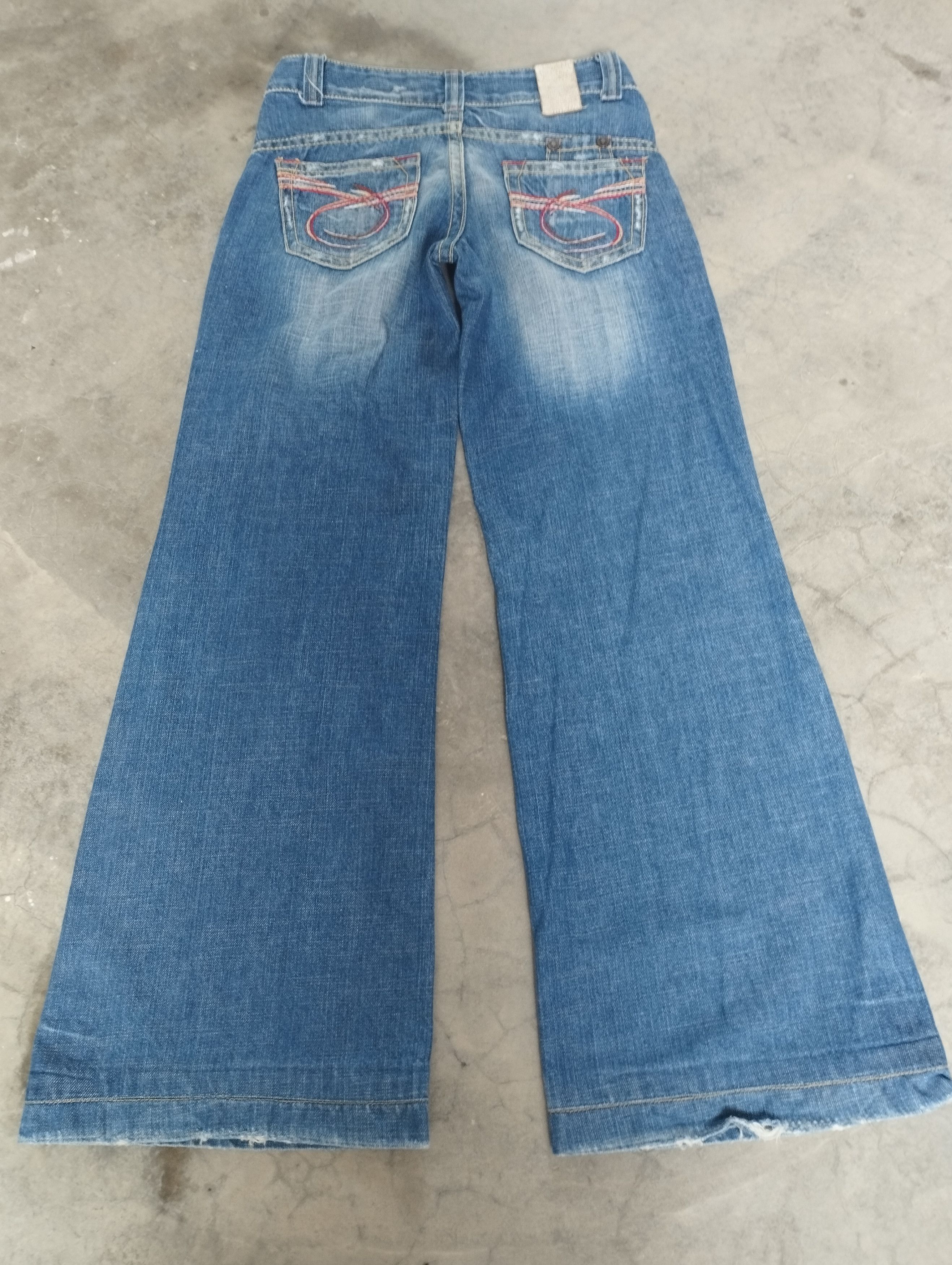 Tornado Mart Super Flare Jeans Japan Redpepper Bellbottom Bootcut Jeans Size US 27 - 2 Thumbnail