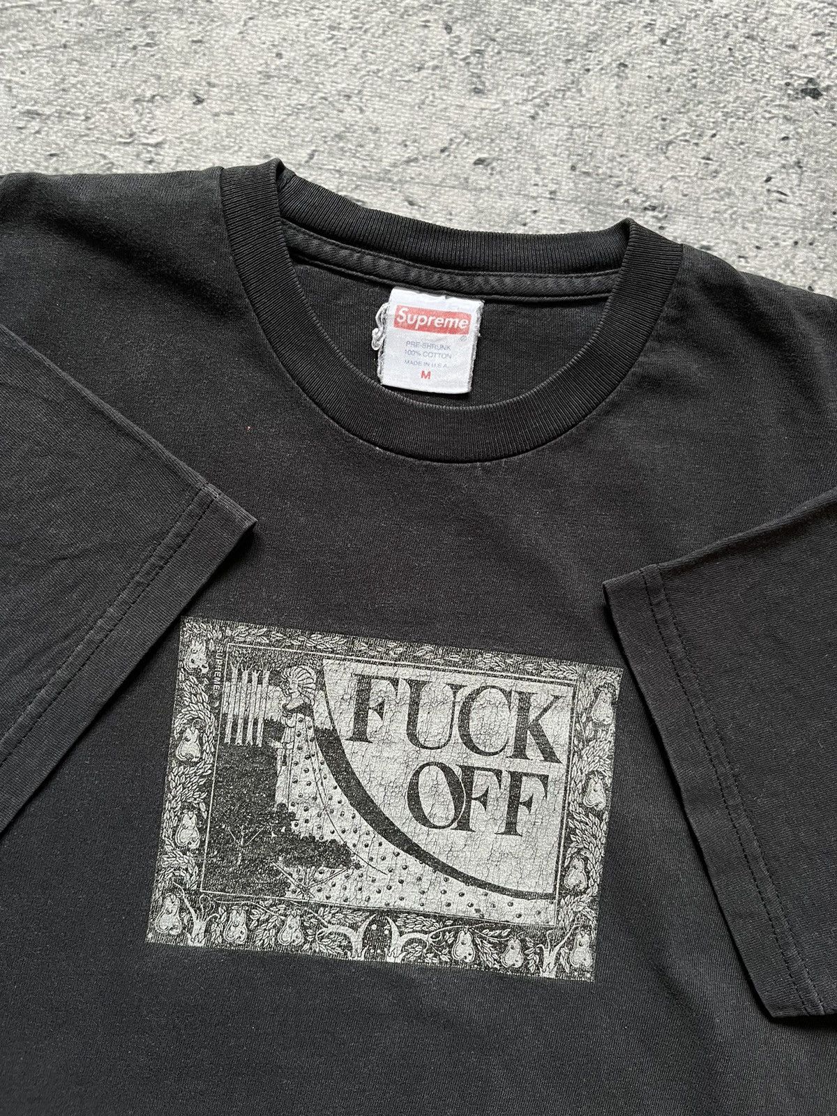 Supreme Supreme “Fuck Off” Tee Size US M / EU 48-50 / 2 - 2 Thumbnail