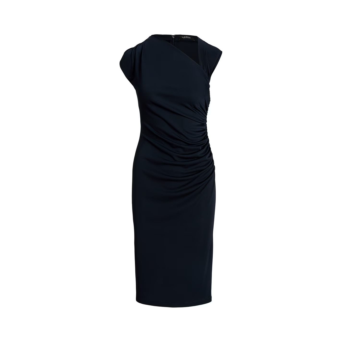 Lauren Ralph Lauren o1g2r1mq0825 Kehlani Bodycon Dress in Navy Size XS / US 0-2 / IT 36-38 - 1 Thumbnail