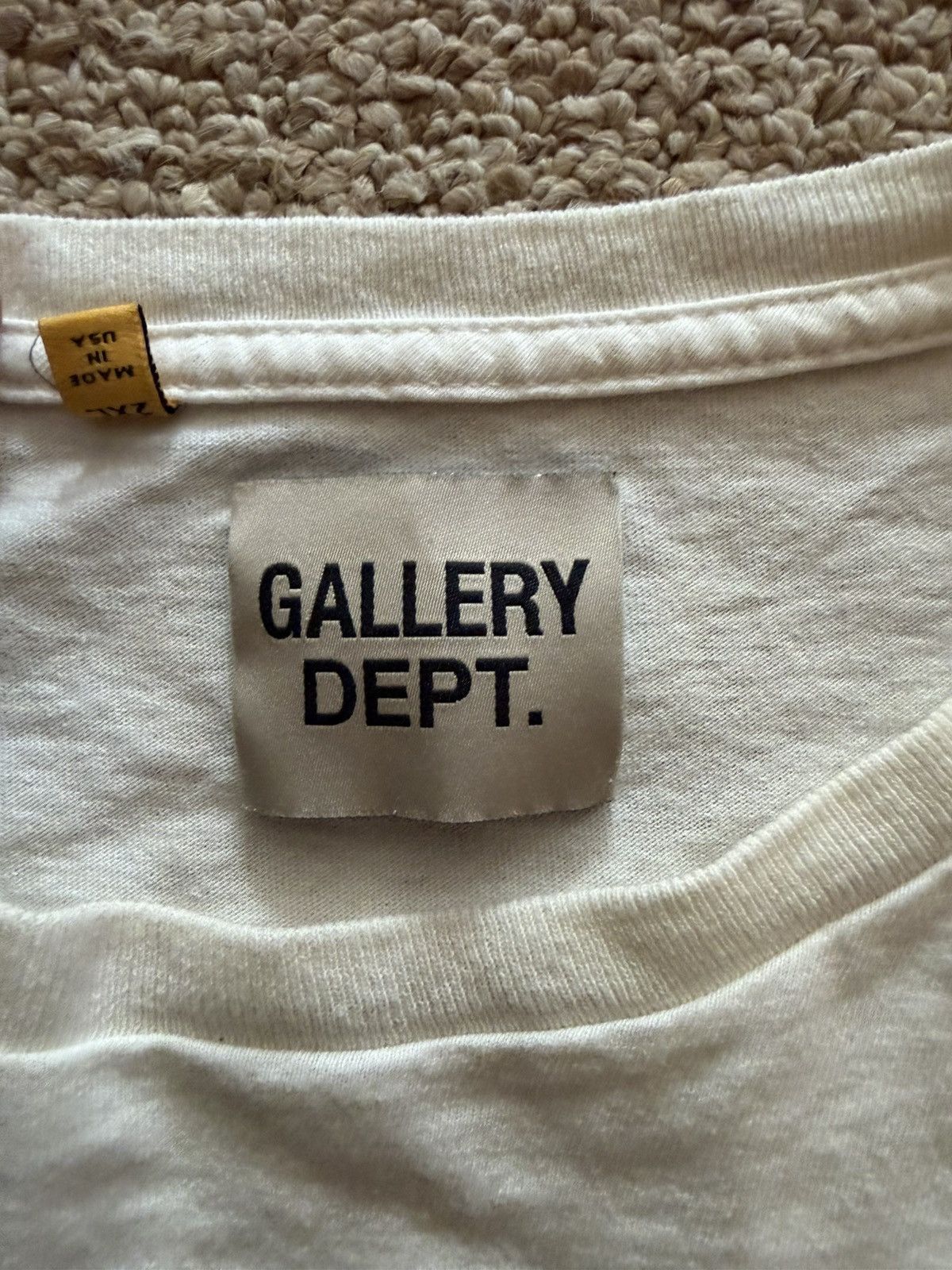 Gallery Dept. Gallery dept white long sleeve Size US XXL / EU 58 / 5 - 6 Thumbnail