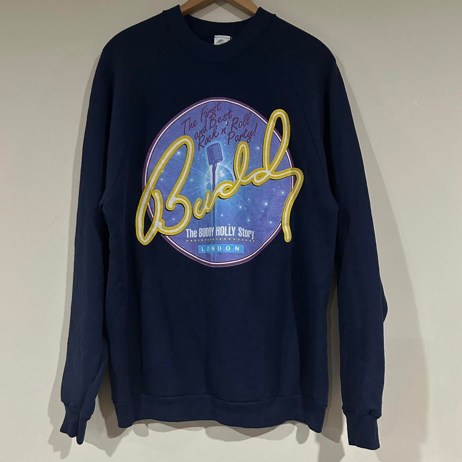 Other Vintage Buddy Holly Crewneck Sweatshirt Size US L / EU 52-54 / 3 - 1 Thumbnail