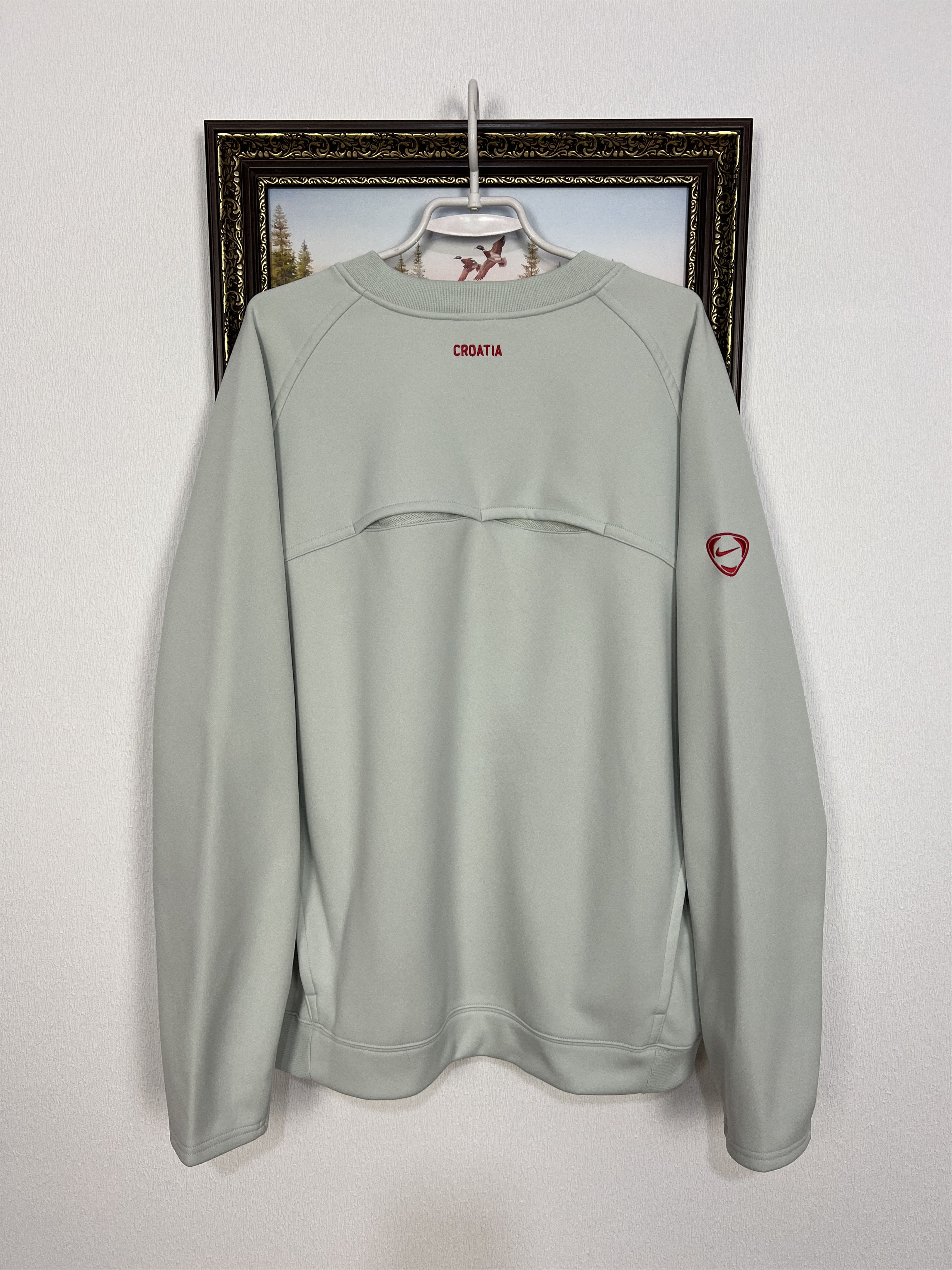Nike Croatia Football Train Sweatshirt Soccer Crewneck Jacket Size US XL / EU 56 / 4 - 8 Thumbnail
