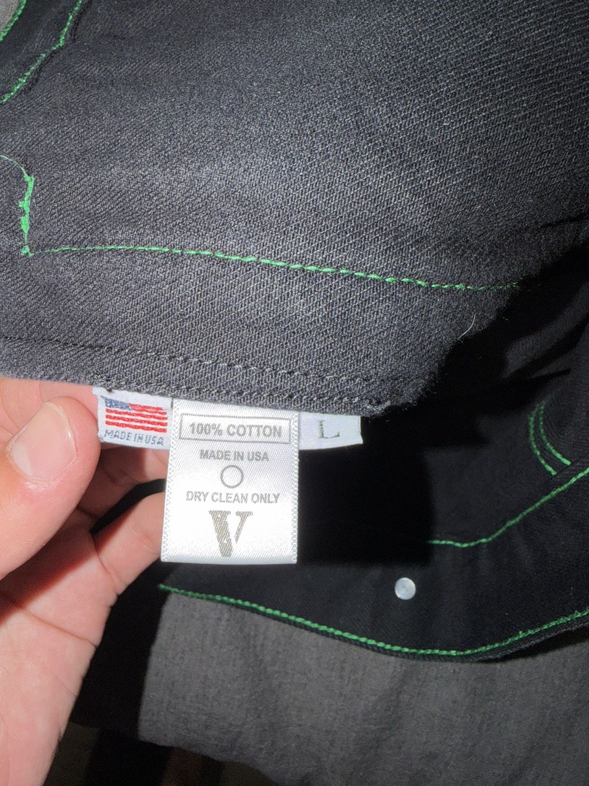 Vlone Friends vlone denim jacket Size US L / EU 52-54 / 3 - 5 Thumbnail