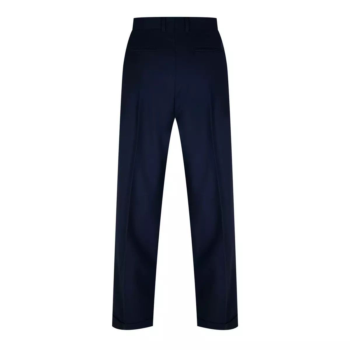 Casablanca o1g2r1mq0426 Pleated Trousers in Navy Size US 32 / EU 48 - 6 Thumbnail