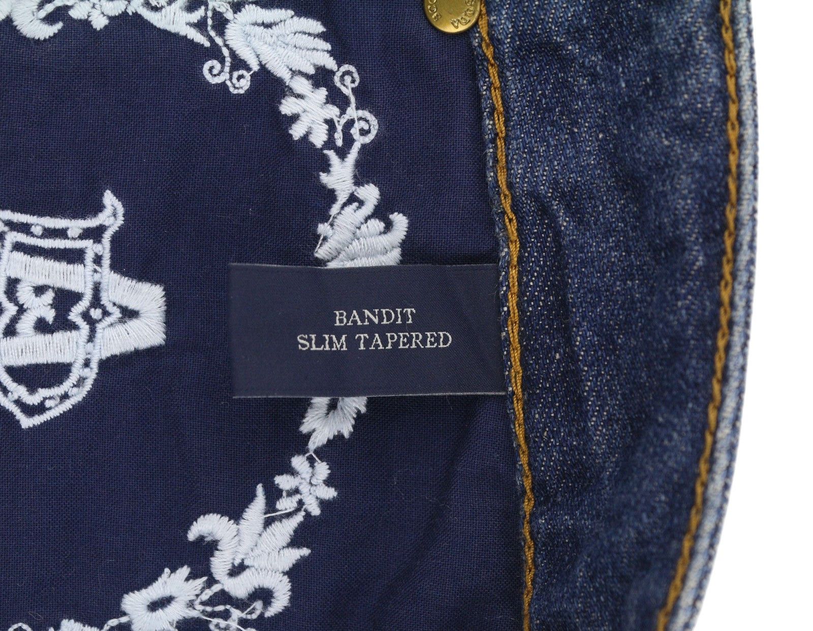 Scotch & Soda BANDIT W28/L32 Blue Linen Blend Slim Tapered 91018 Size 28" / US 6 / IT 42 - 5 Thumbnail