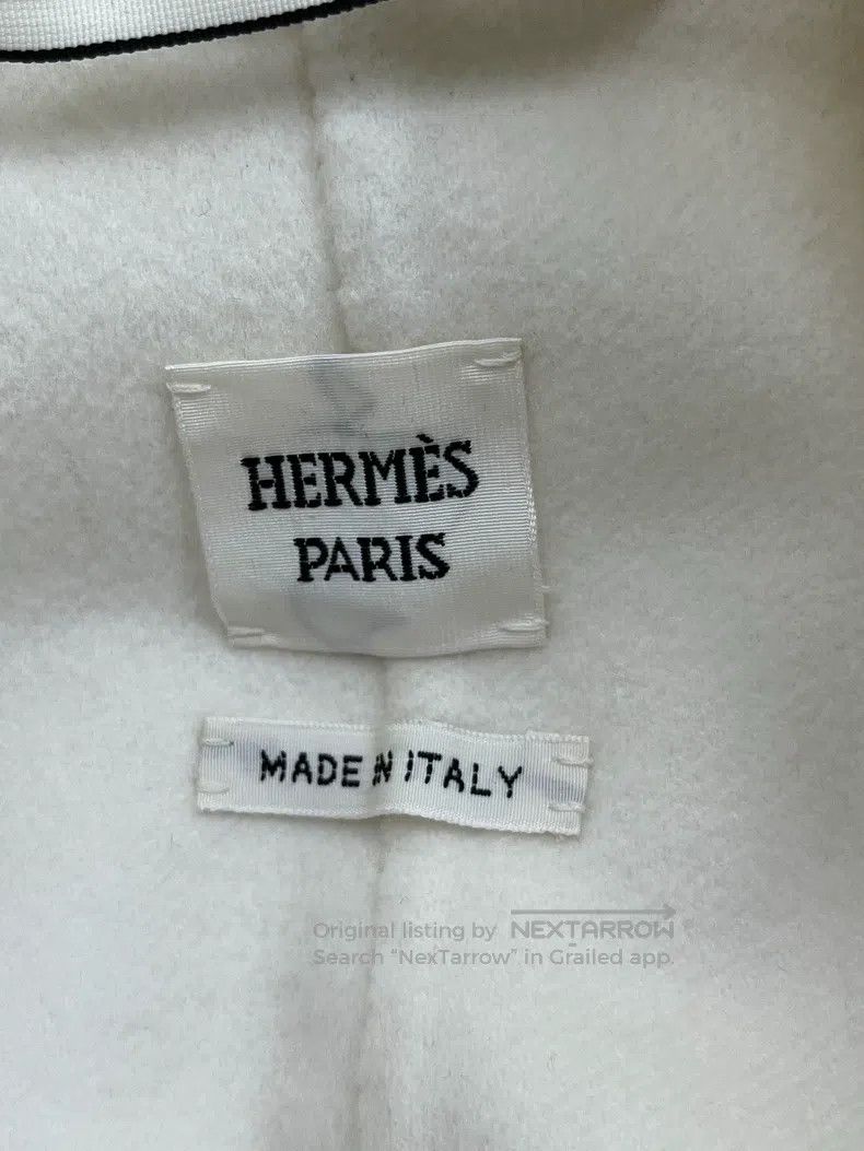 Hermes Hermes White Cashmere Jacket Size XS / US 0-2 / IT 36-38 - 4 Thumbnail