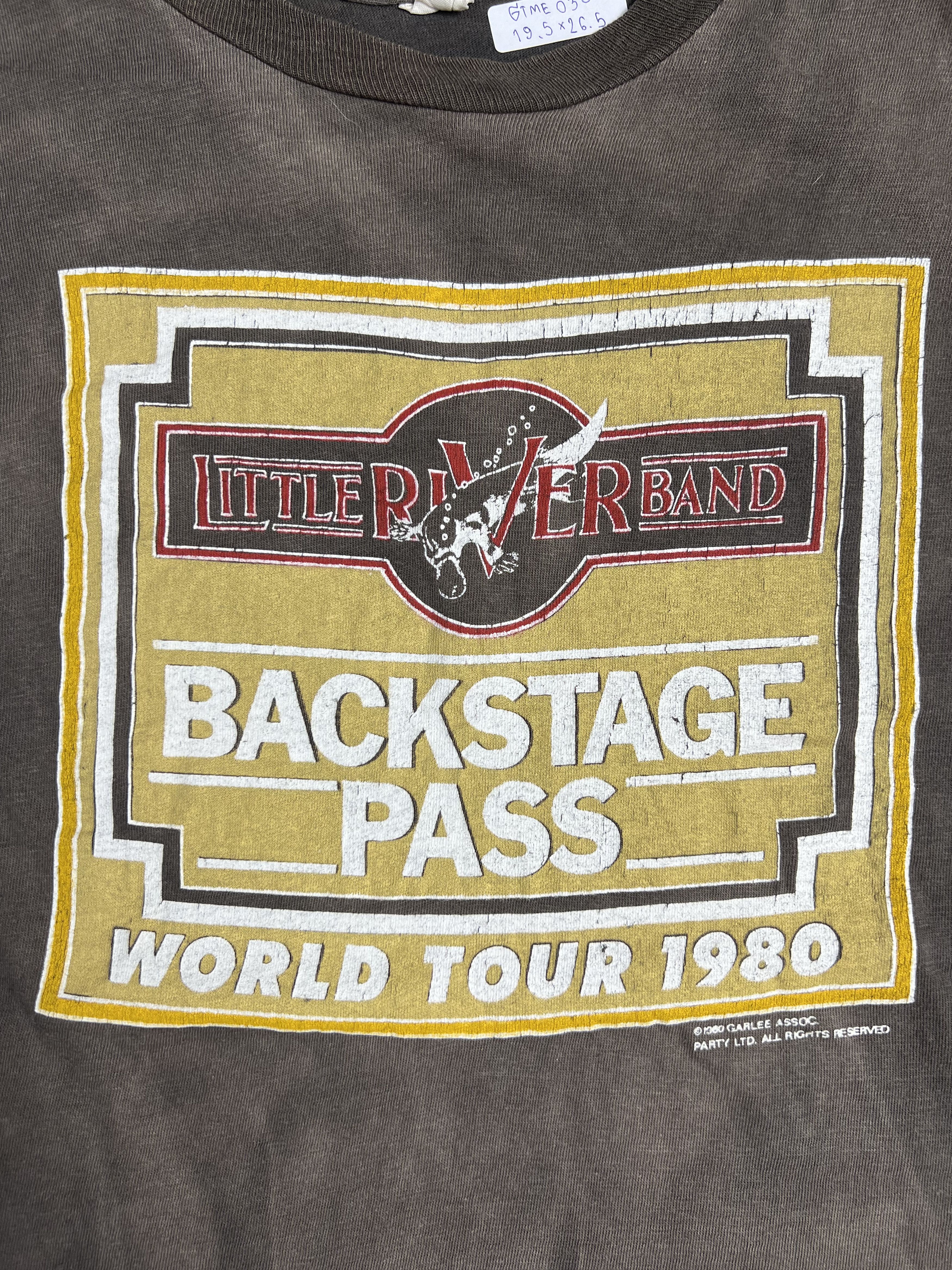 Band Tees Vintage 80s Little River Band Tour Tee (L) GTME030 Size US L / EU 52-54 / 3 - 2 Thumbnail