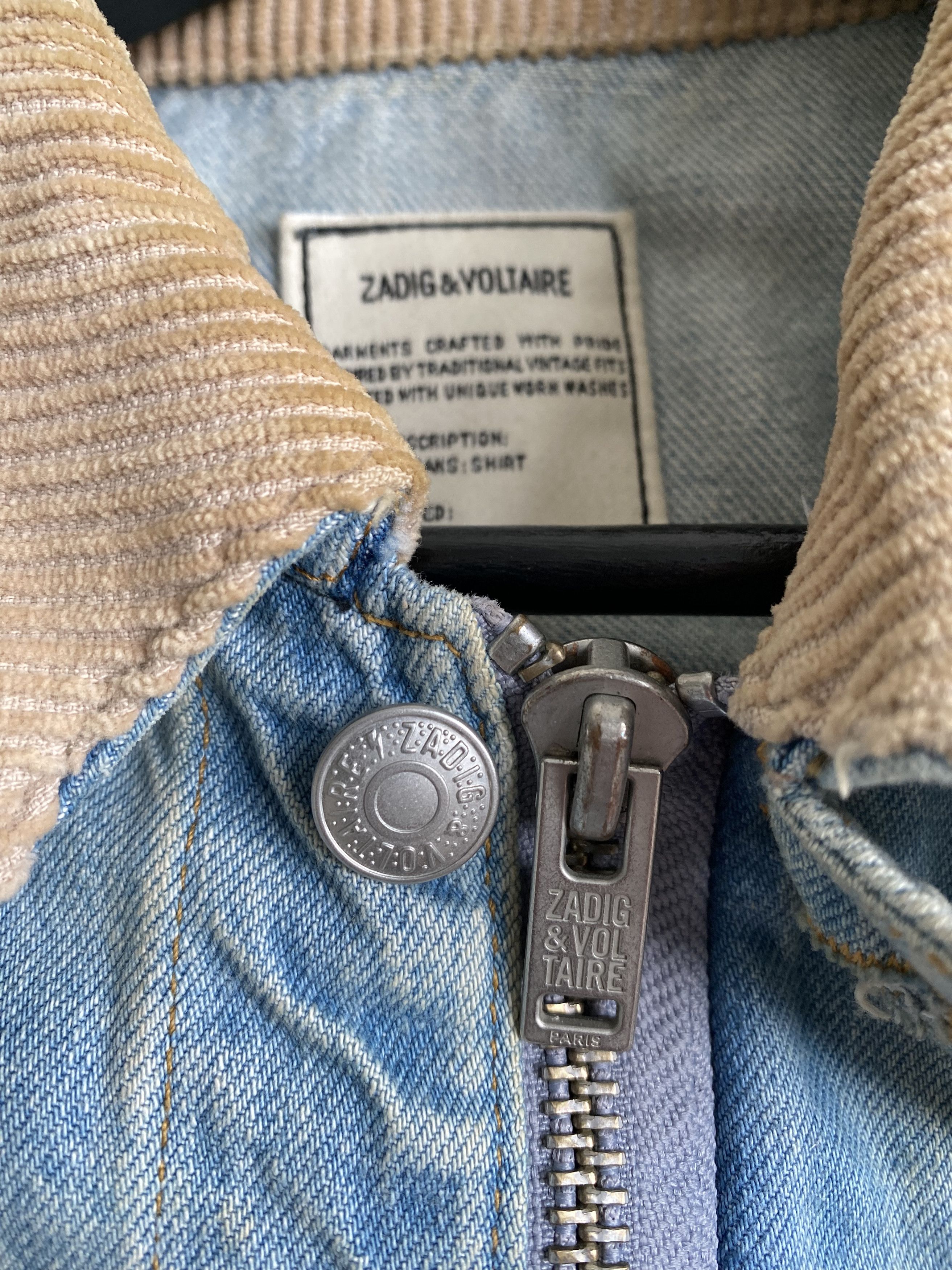 Zadig & Voltaire BASE DESTROY denim jacket Size US M / EU 48-50 / 2 - 21 Thumbnail