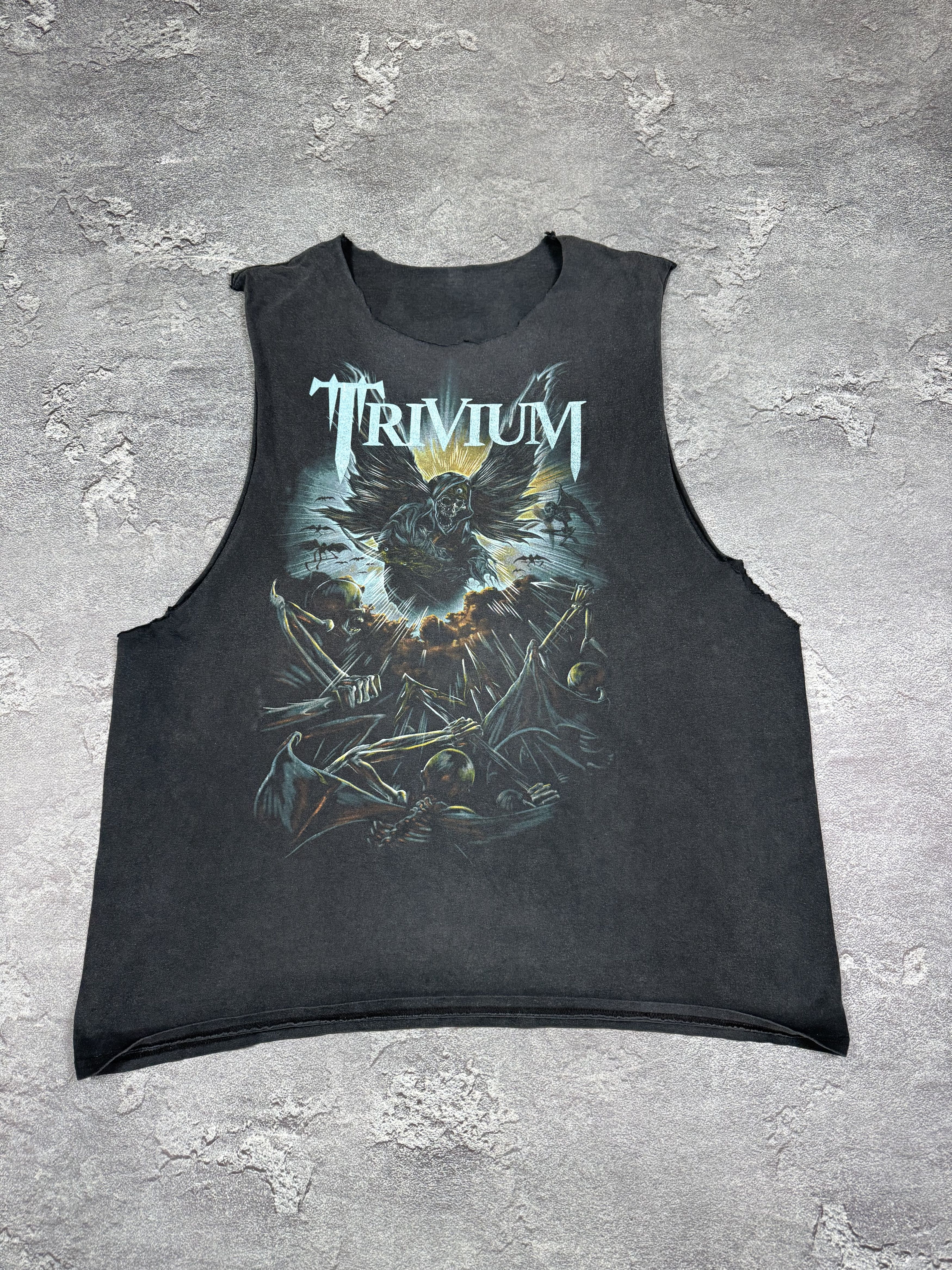 Band Tees Trivium Faded Rock Gothic Tank Top Shirt Size XL Streetwear Size US XL / EU 56 / 4 - 1 Thumbnail