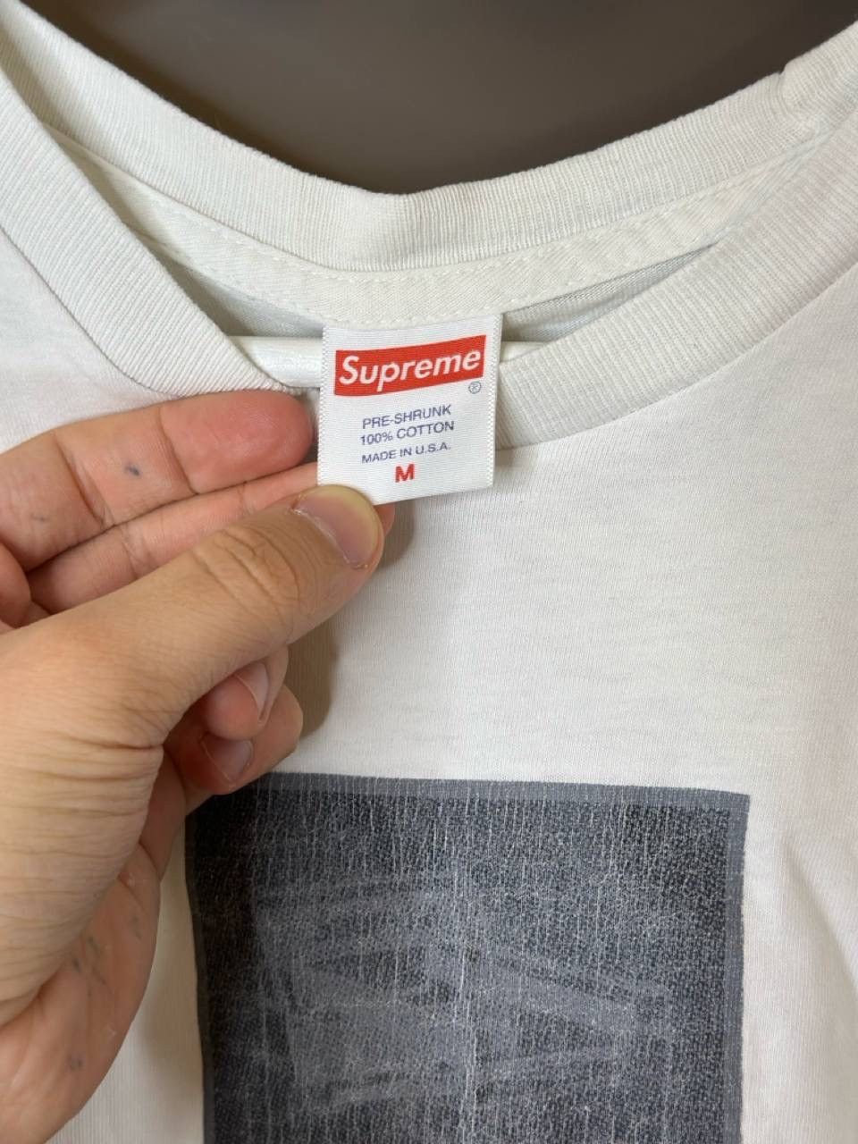 Supreme Supreme White Grey Centr Box Logo M Size US M / EU 48-50 / 2 - 6 Thumbnail
