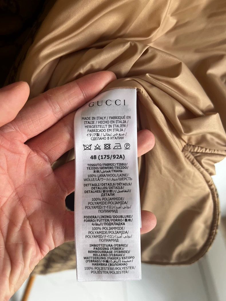 Gucci Gucci Old-fashioned cotton jacket Size US M / EU 48-50 / 2 - 4 Thumbnail