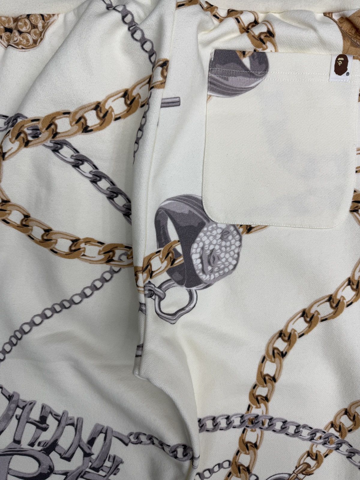 Bape Bape Jewels Shark Sweatpants Size US 30 / EU 46 - 4 Thumbnail