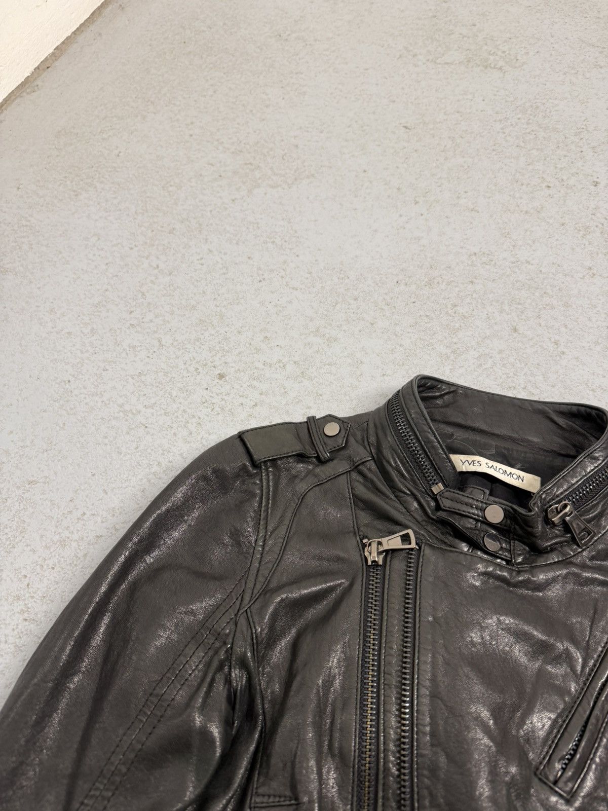 Yves Salomon Avant-garde Yves Salomon Multi-zip Lamp Leather Biker Jacket Size S / US 4 / IT 40 - 6 Thumbnail