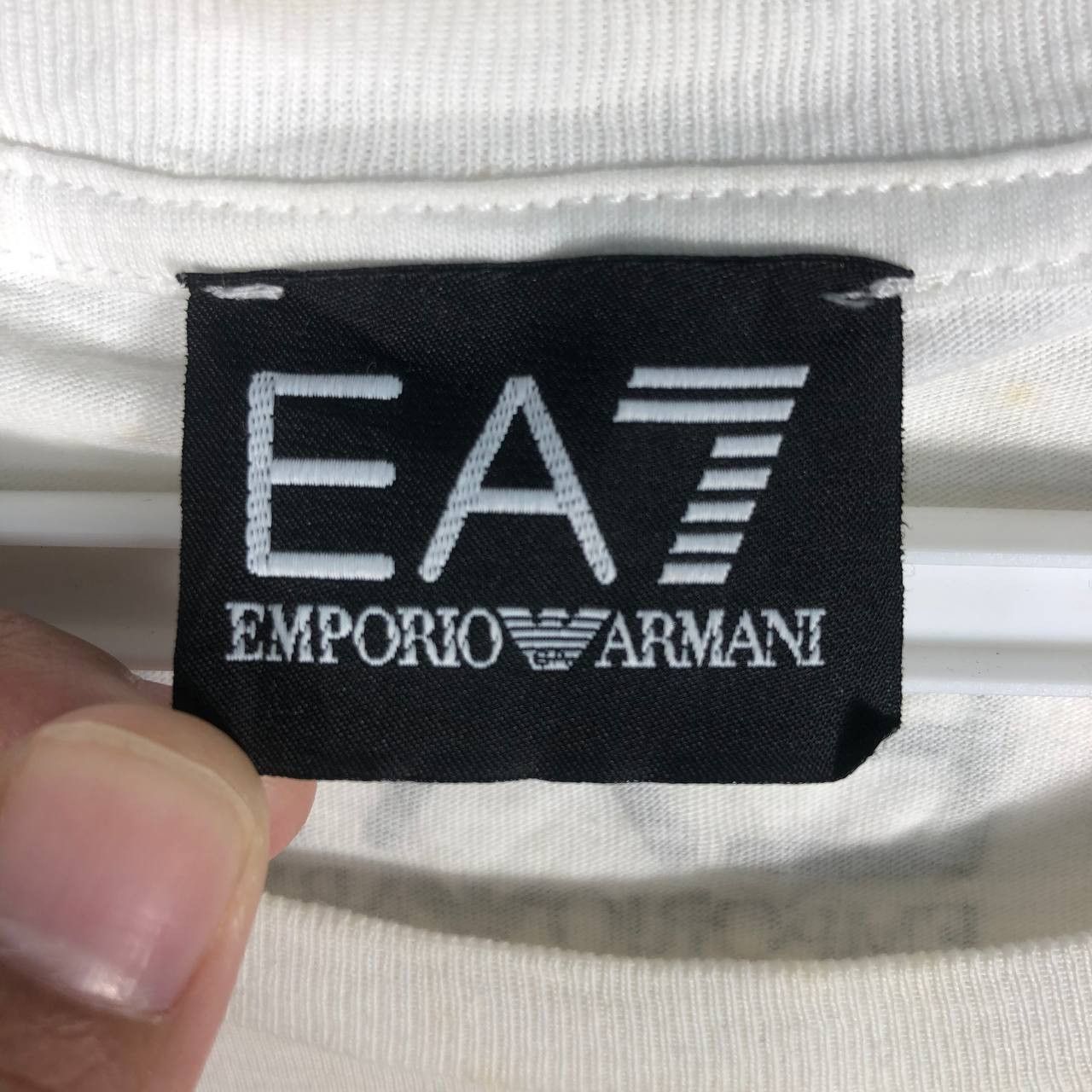 Armani × Emporio Armani EA7 Emporio Armani White T-Shirt Size US M / EU 48-50 / 2 - 7 Thumbnail