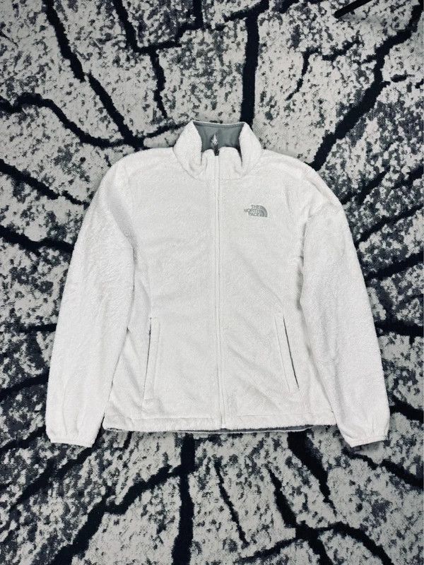 The North Face The North Face white lamb fleece jacket M tnf Size M / US 6-8 / IT 42-44 - 1 Thumbnail