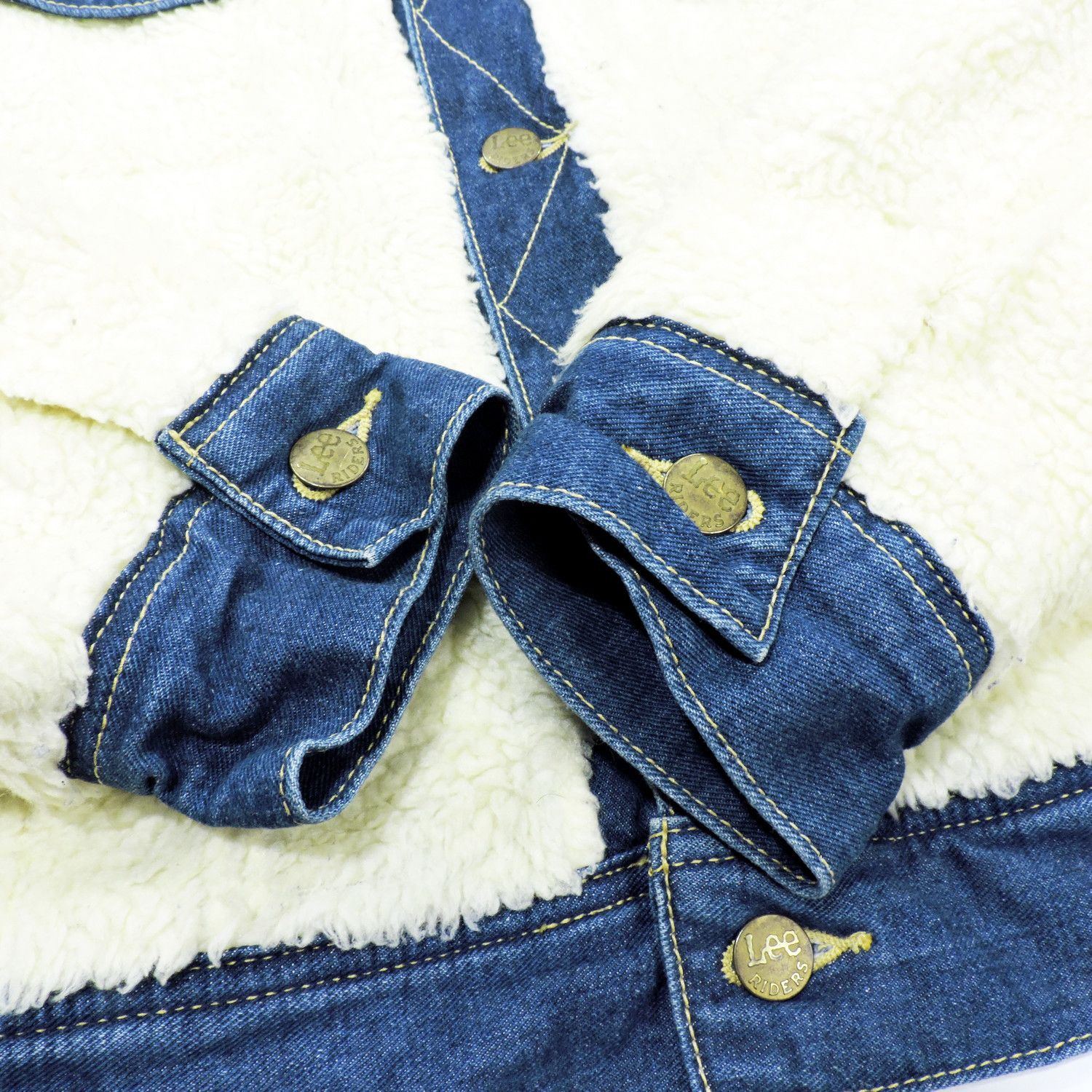 Lee LEE STORM RIDER SANFORIZED FUZZY SHERPA DENIM JACKET Size US XL / EU 56 / 4 - 16 Thumbnail