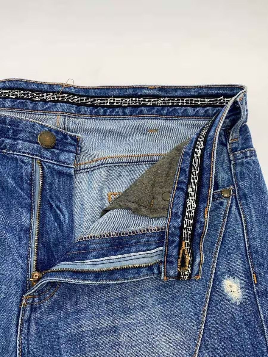 Number (N)ine Distressed Repair Denim Jeans Size US 33 - 3 Thumbnail