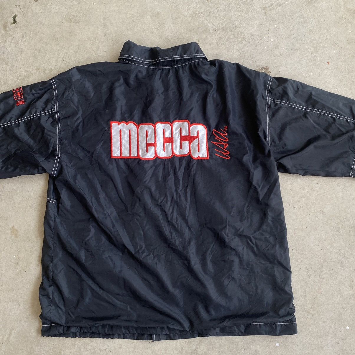 00s MECCA USA ビッグシルエットセットアップ上下 B系Y2K