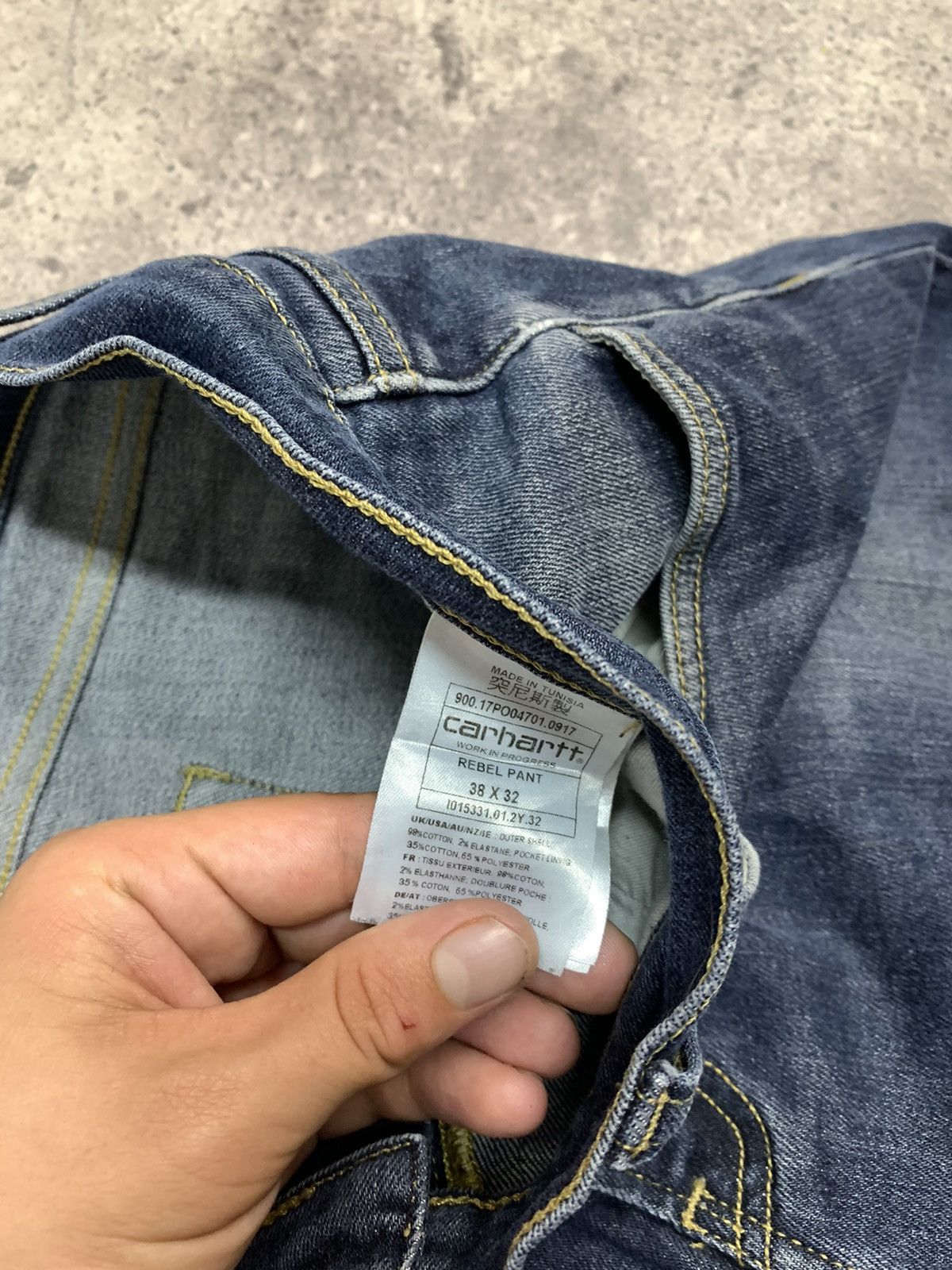 Carhartt × Vintage Vintage Pants Carhartt sk8 y2k faded street wear crazy style Size US 34 / EU 50 - 12 Thumbnail
