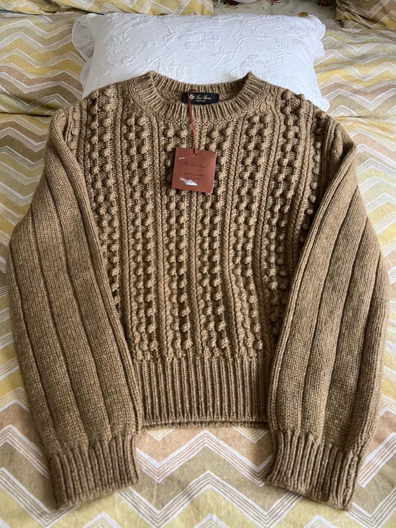 Loro Piana LORO PIANA Sheep's fleece sweater Size M / US 6-8 / IT 42-44 - 2 Thumbnail