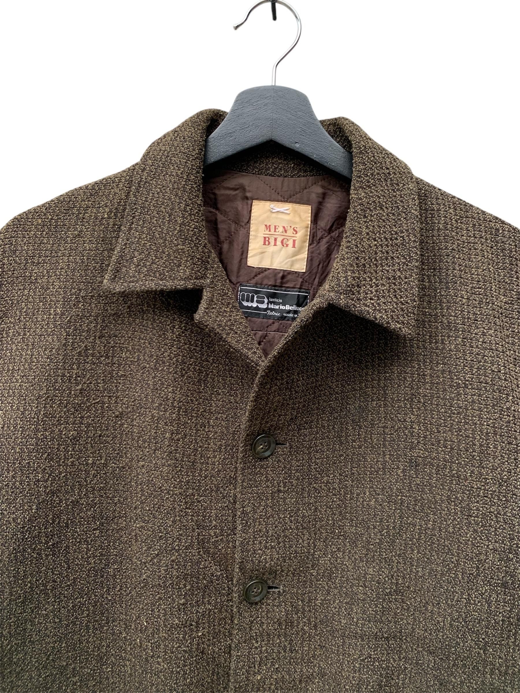 BIGI Men's Bigi X Mario Bellucci Wool Button Jacket Size US M / EU 48-50 / 2 - 8 Thumbnail