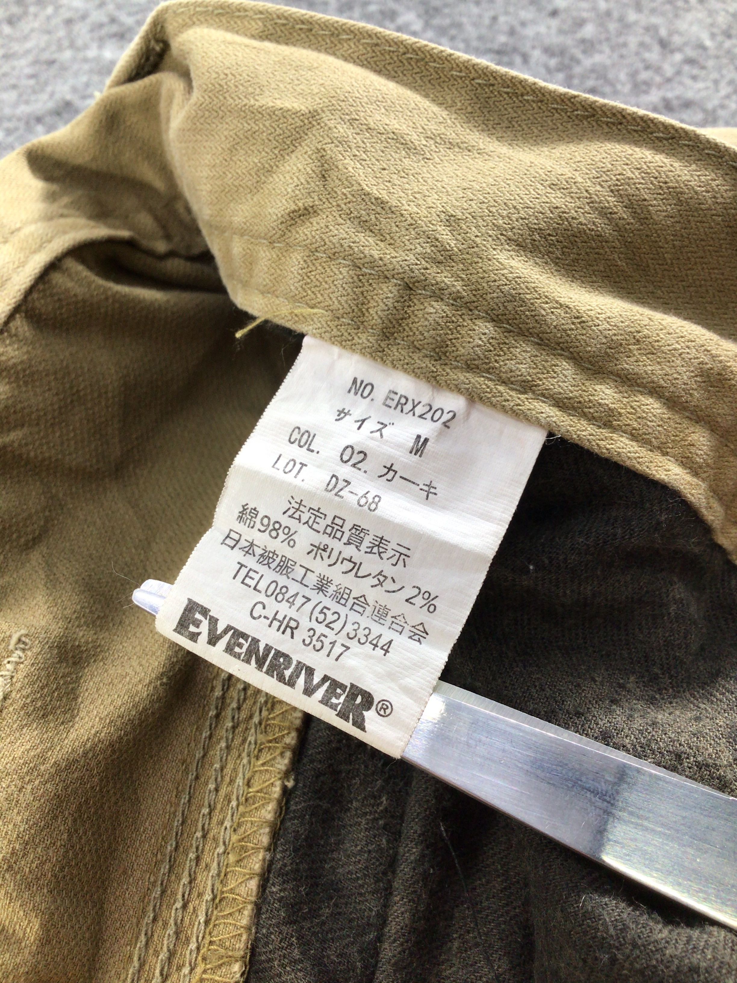 Japanese Brand Evenriver Work Wear Multi Pocket Cargo Pant-J164 Size US 31 - 8 Thumbnail