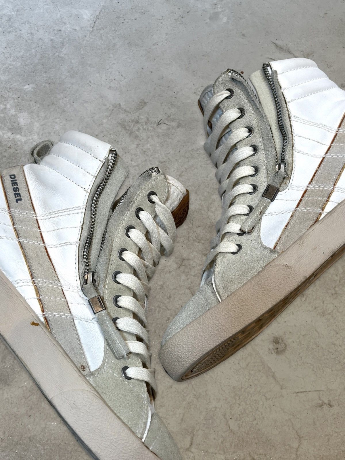 Diesel (SS17) D-STRING PLUS HI TOP Size US 8.5 / EU 41-42 - 4 Thumbnail