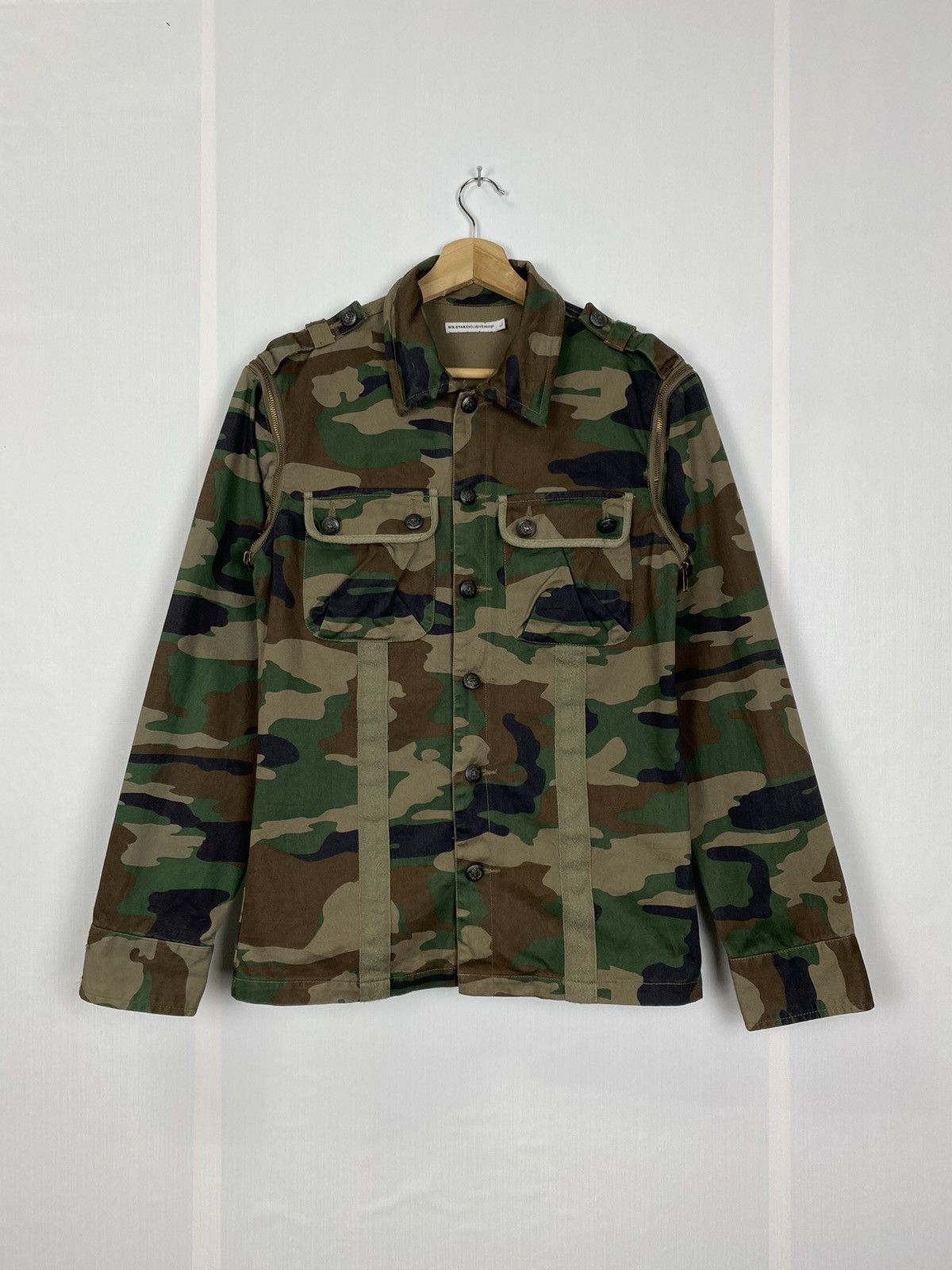 Japanese Brand Six Star Exclusive Design Camo Jacket Size US L / EU 52-54 / 3 - 1 Thumbnail