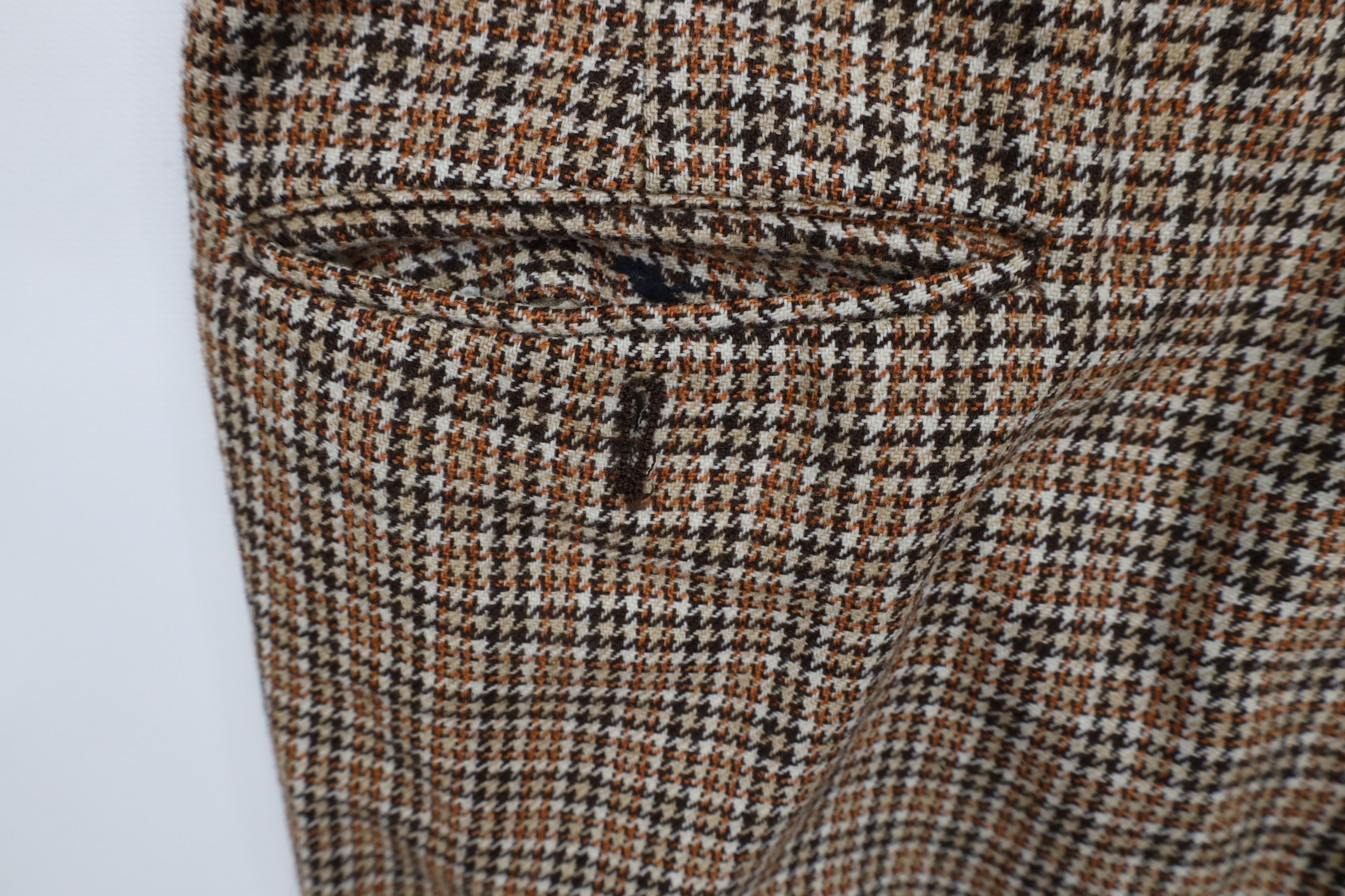 Vintage Vintage 70s Streetwear Bottoms Chino Pants Houndstooth USA Size US 38 / EU 54 - 10 Thumbnail