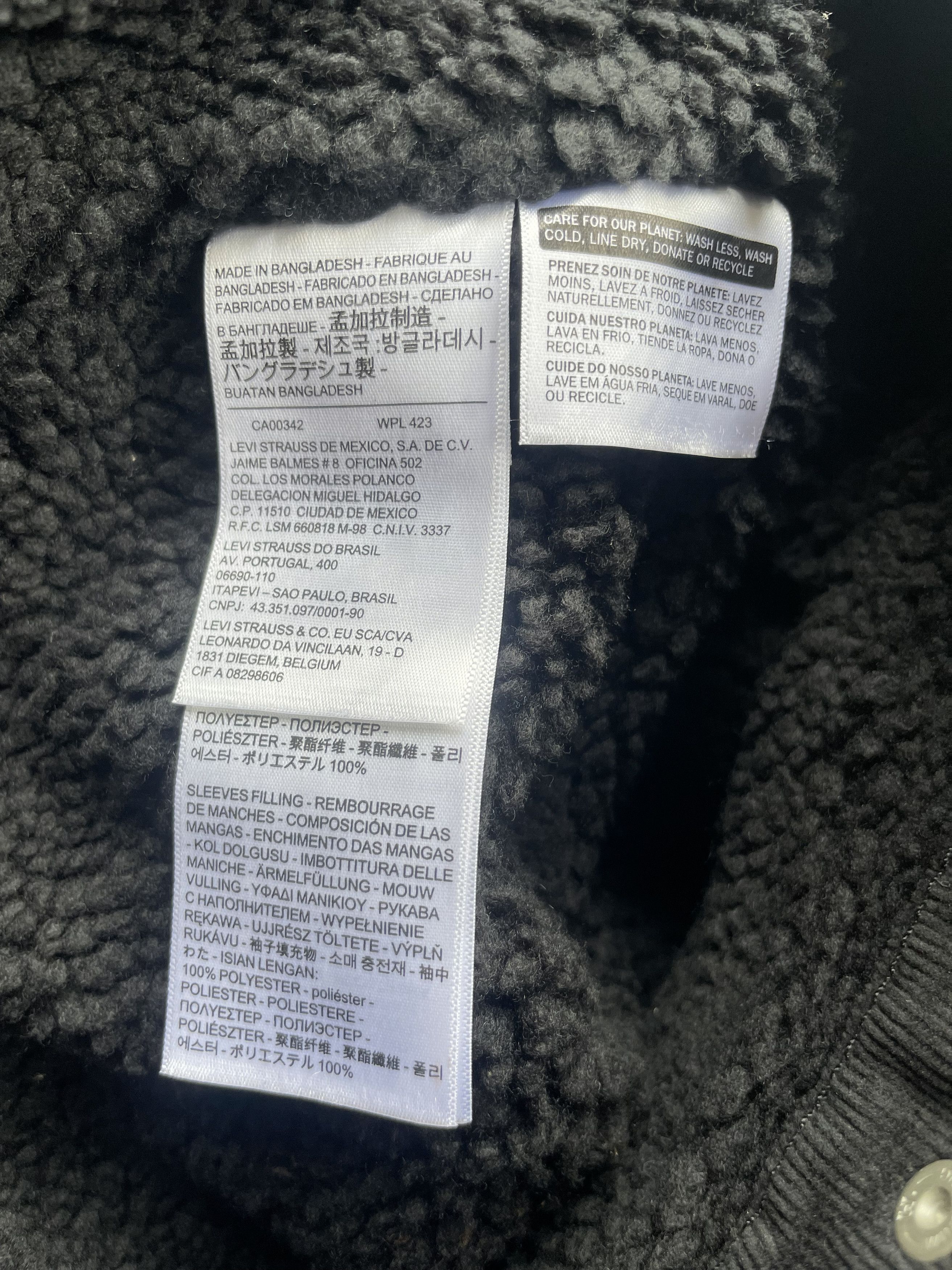 Levi's Levis Sherpa Coduroy Single R White Tab Jacket Size US S / EU 44-46 / 1 - 11 Thumbnail