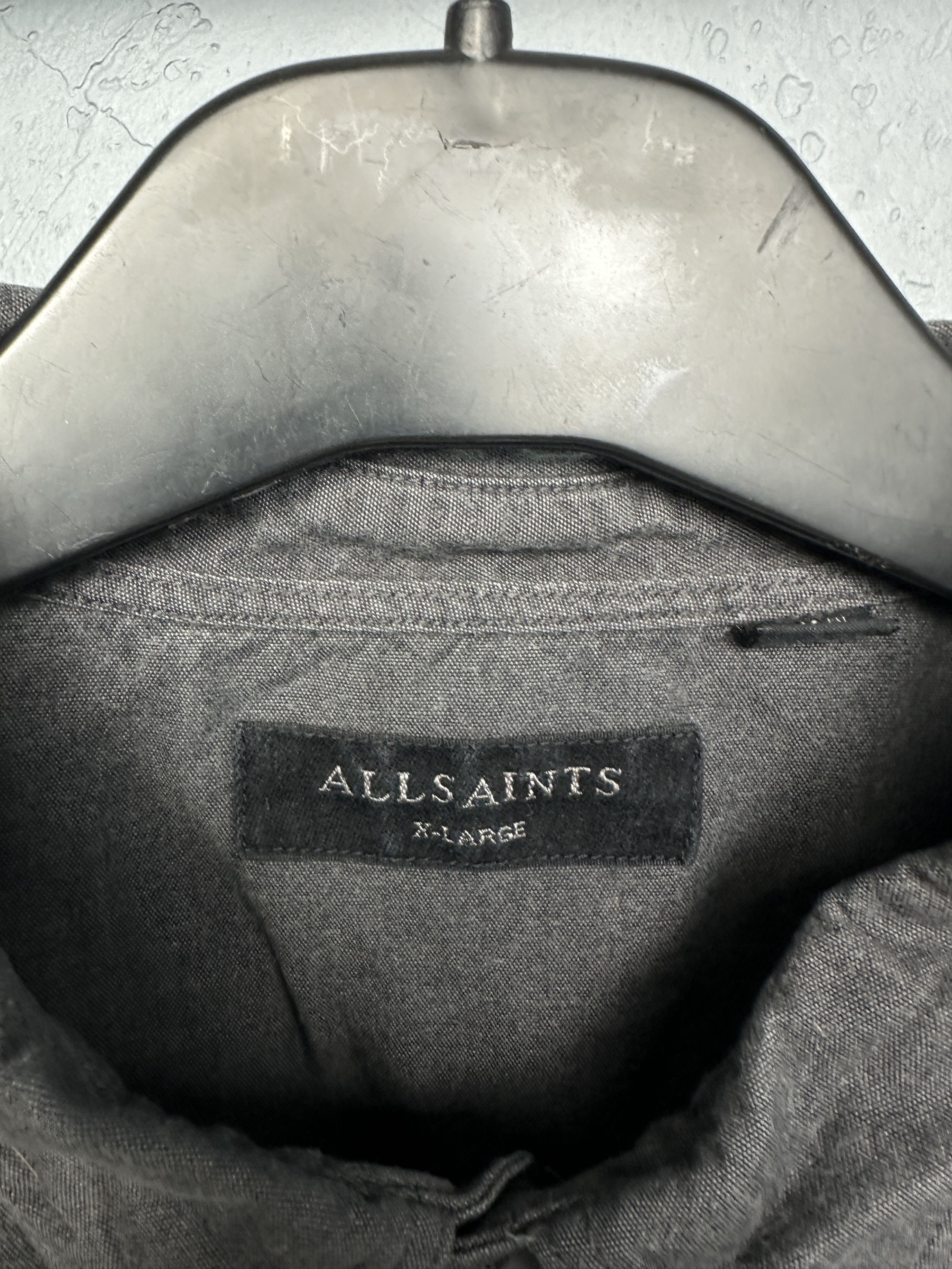 Allsaints Allsaints Mens Sulzer Long Sleeve Shirt Size US XL / EU 56 / 4 - 4 Thumbnail