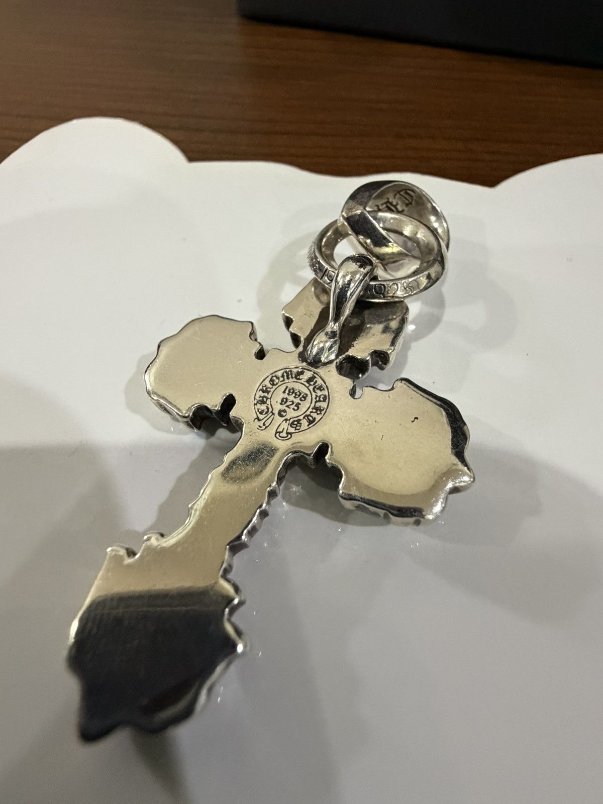 Chrome Hearts Chrome hearts Filigree Cross with bale xs Size ONE SIZE - 10 Thumbnail