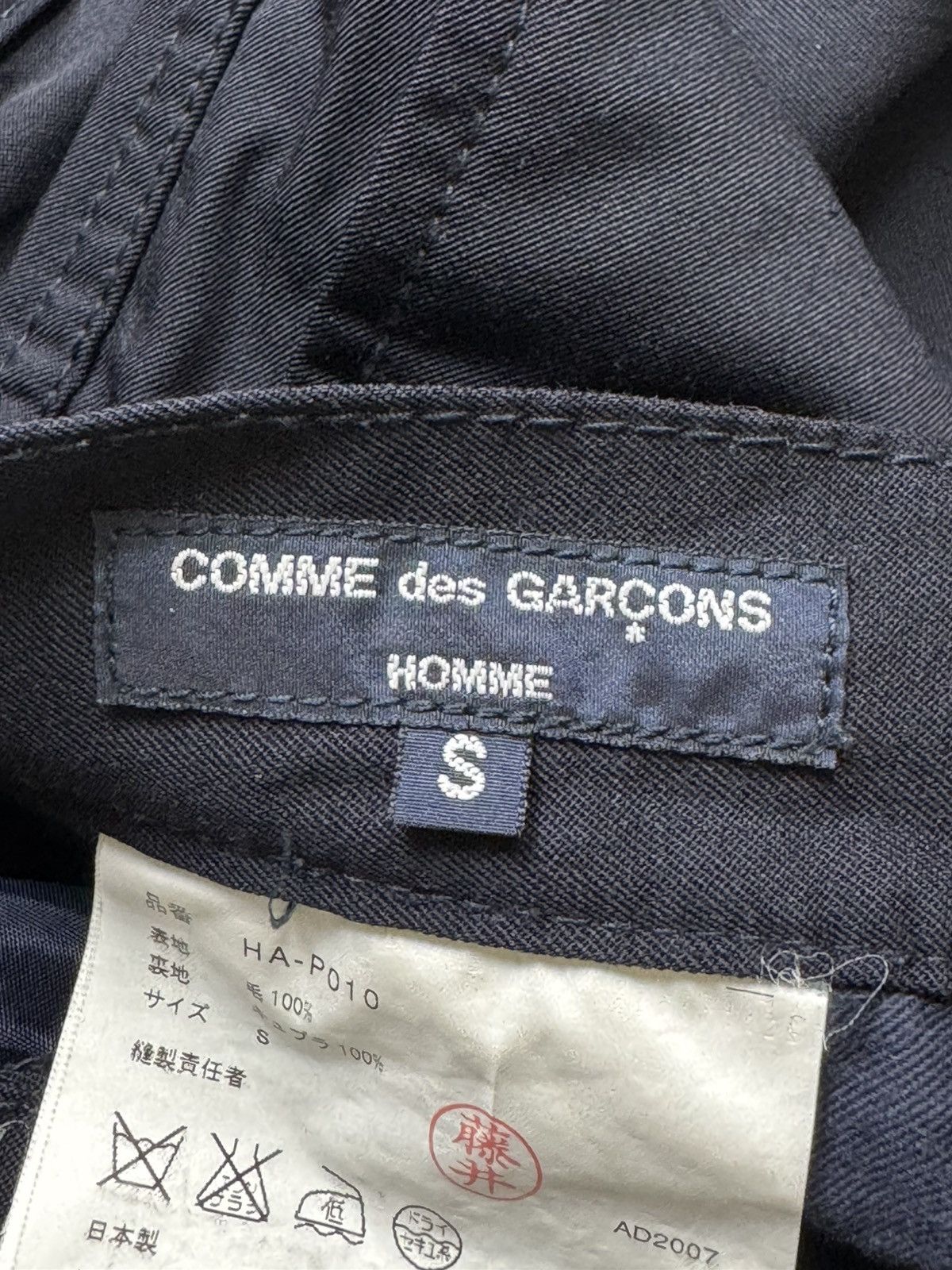 Comme des Garcons Homme Comme Des Garcons Homme - Wool Slacks AD2007 Pants Size US 32 / EU 48 - 8 Thumbnail