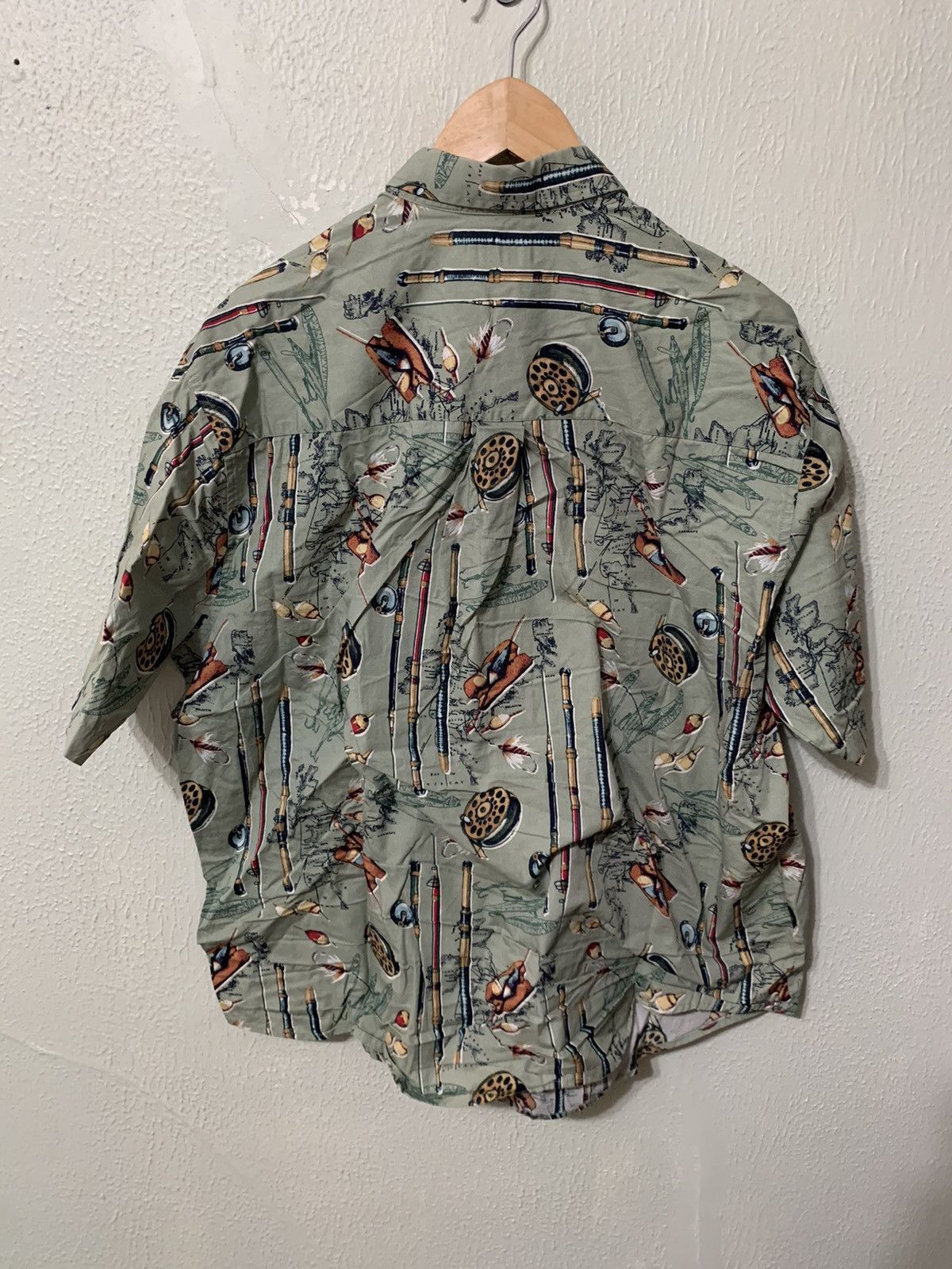 Vintage Vintage Fishing Tackle Button Up Fishing Shirt Size US L / EU 52-54 / 3 - 1 Thumbnail
