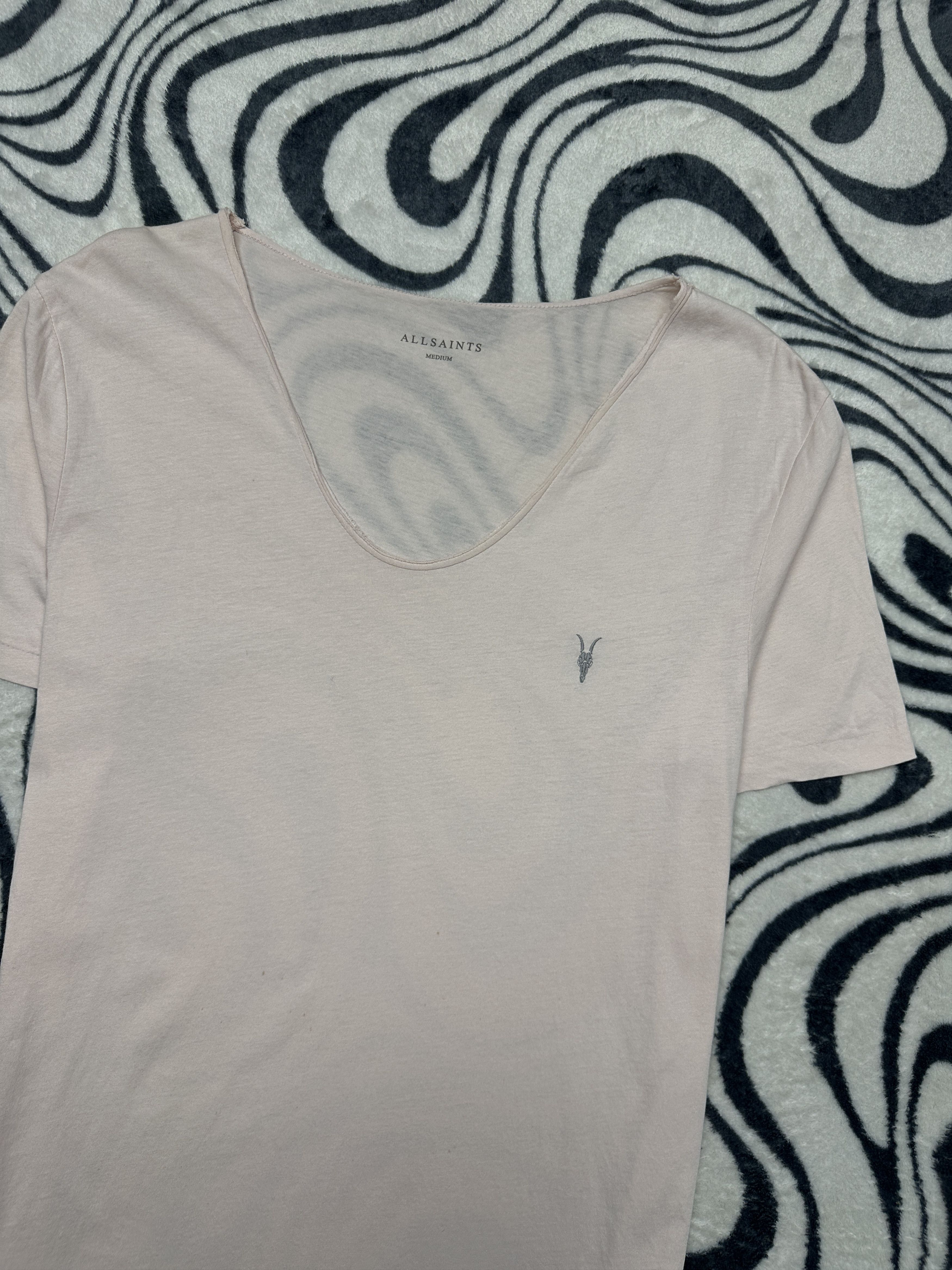 Allsaints AllSaints Tonic Scoop Mens T-Shirt Tee Size US M / EU 48-50 / 2 - 2 Thumbnail