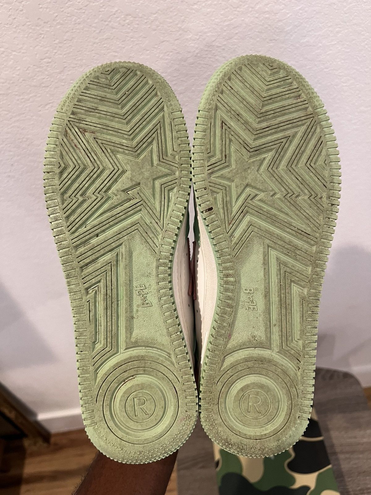 Bape BAPESTA ‘Pastel Pack-Green’ Size US 9.5 / EU 42-43 - 5 Thumbnail