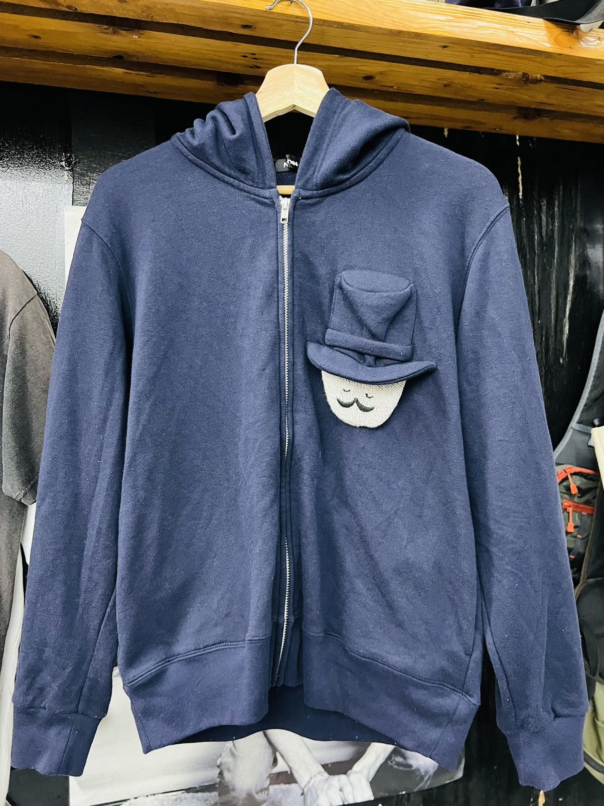 Issey Miyake Ne-Net Issey Miyake Witcher Zip-Up Hoodie Size US L / EU 52-54 / 3 - 13 Thumbnail