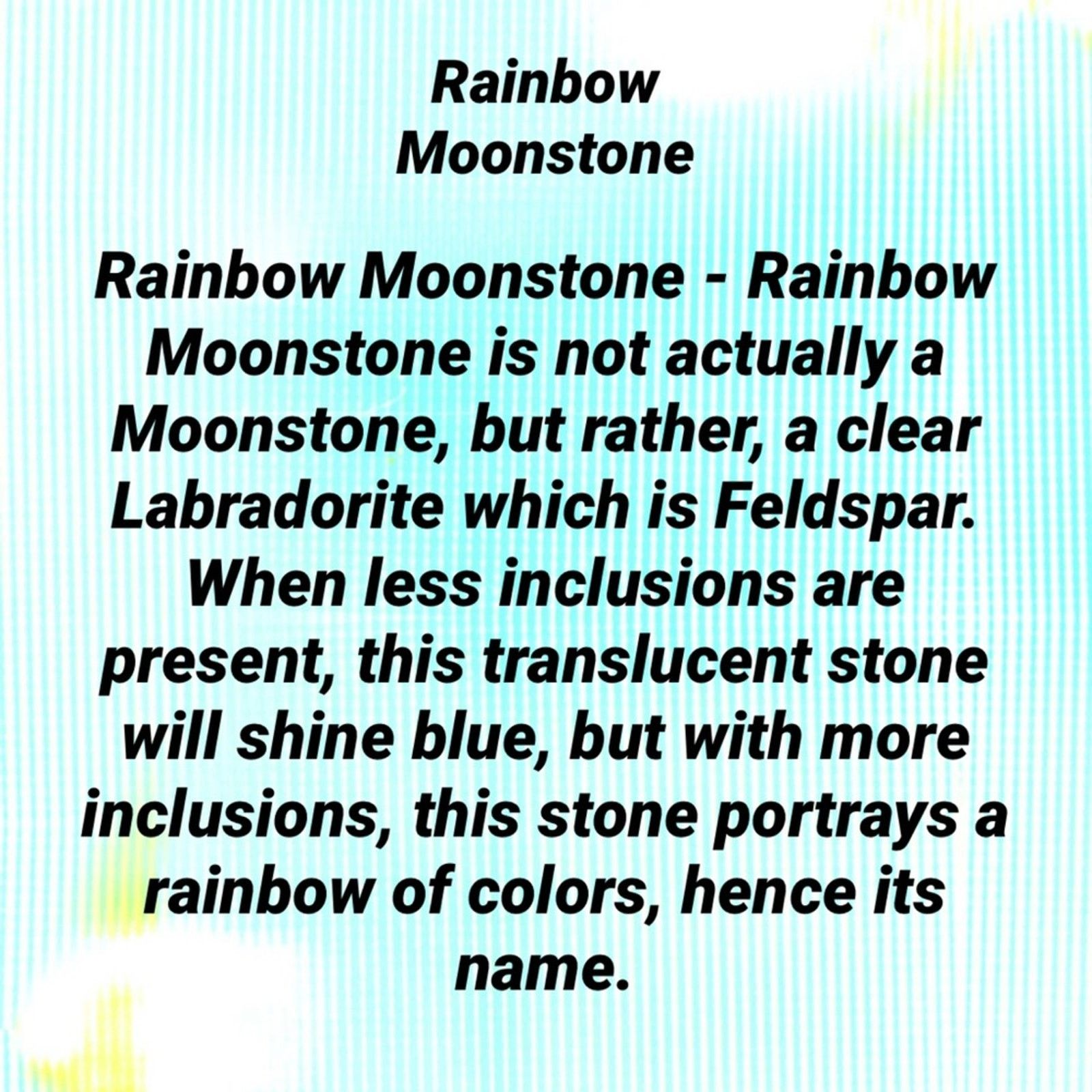 The Unbranded Brand Om Rainbow Moonstone Solid Sterling Silver Ring Size 8.5 Size ONE SIZE - 6 Thumbnail