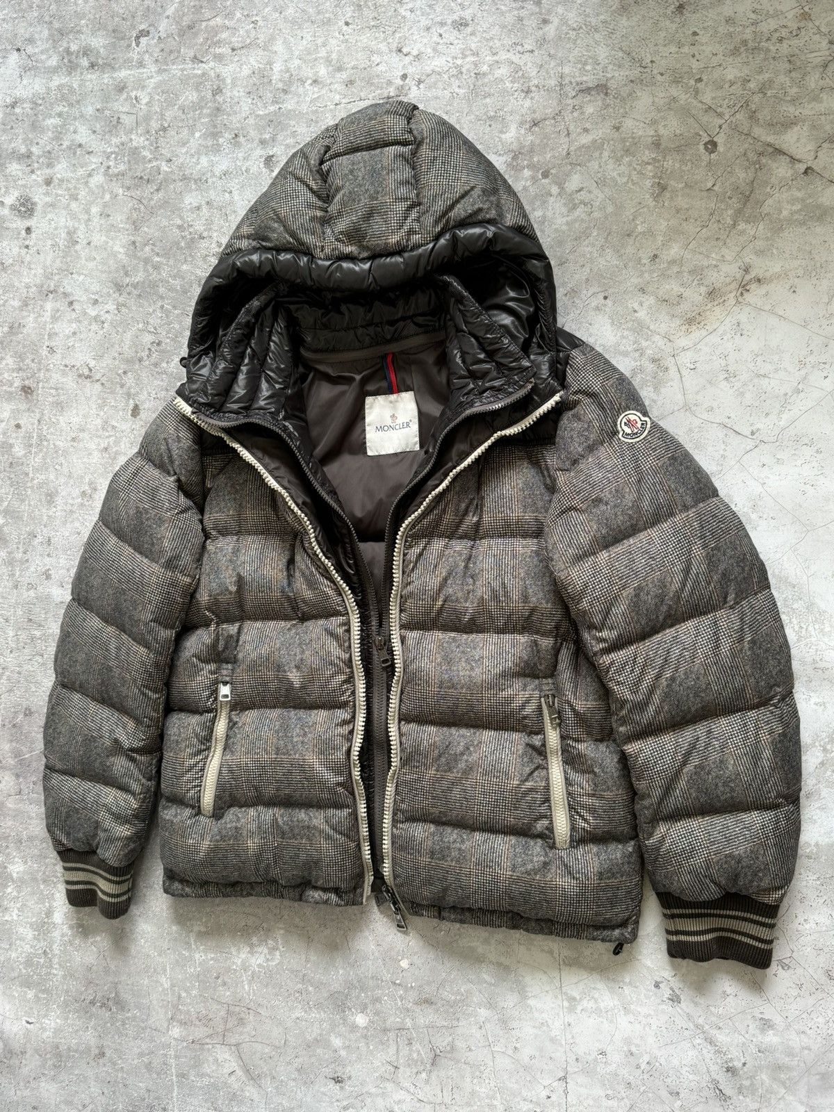 Moncler Moncler Eusebe puffer hooded jacket | Grailed