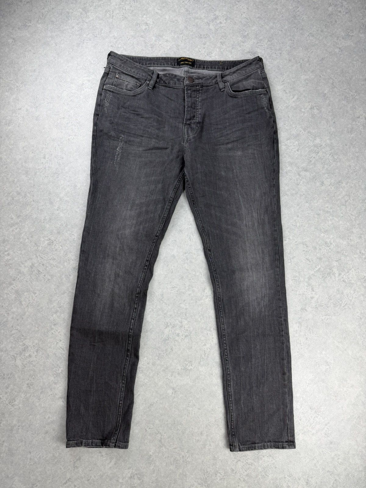 Ed Hardy Ed Hardy Rock Black Grey Wash Jeans Waist 36 Slim Fit Size US 36 / EU 52 - 1 Thumbnail