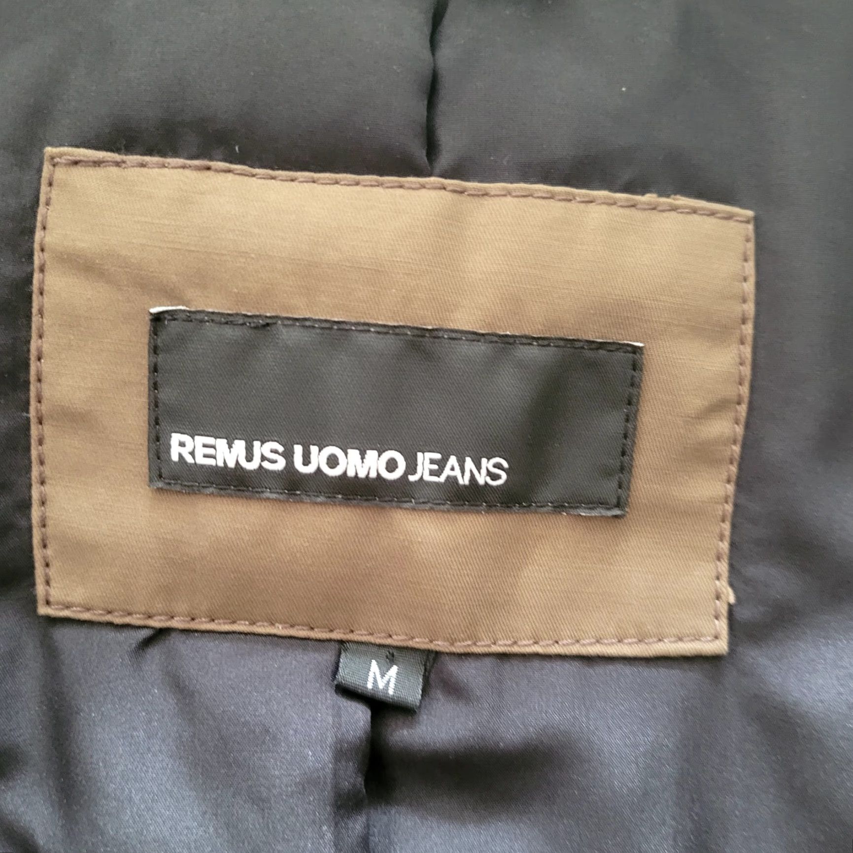 Vintage Remus Uomo Jeans Jacket - Olive Green - Size M - Men - Jacket - Olive Green - M Size US 31 - 7 Thumbnail