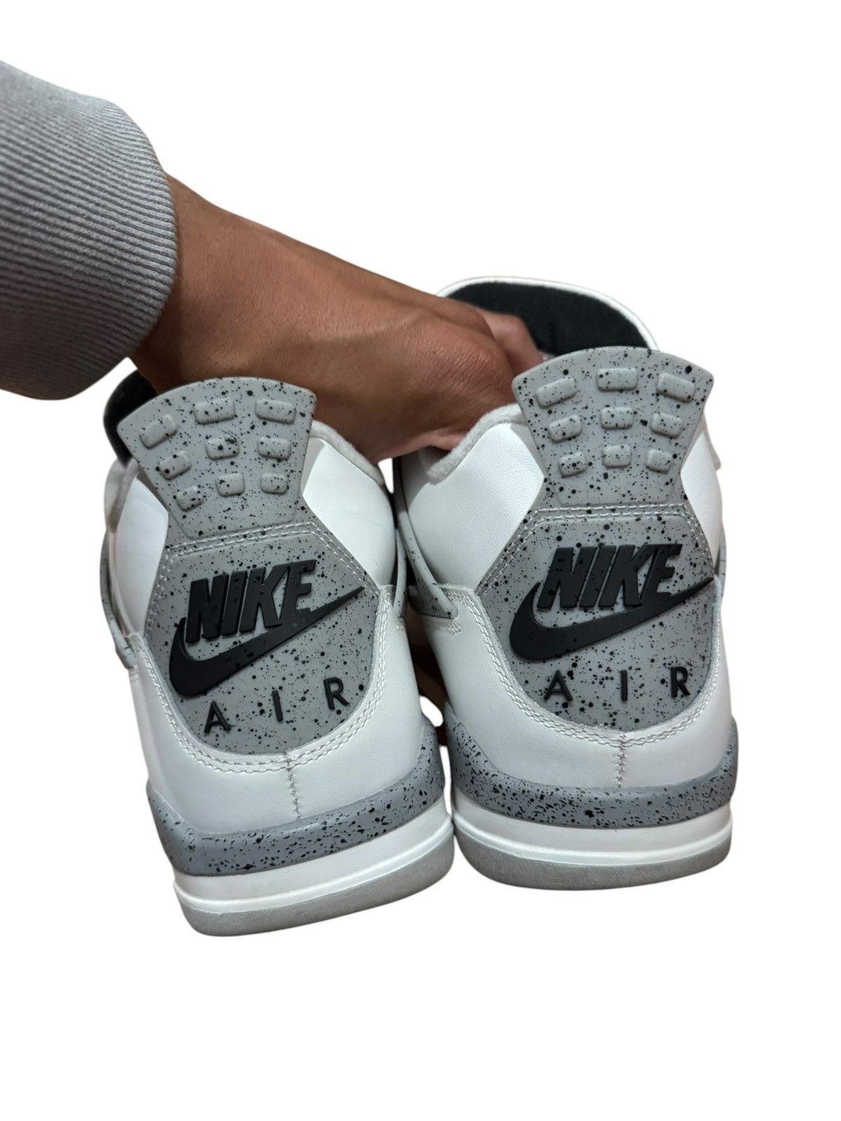 Jordan Brand Jordan 4 Retro White Cement (2025) Size US 9 / EU 42 - 4 Thumbnail