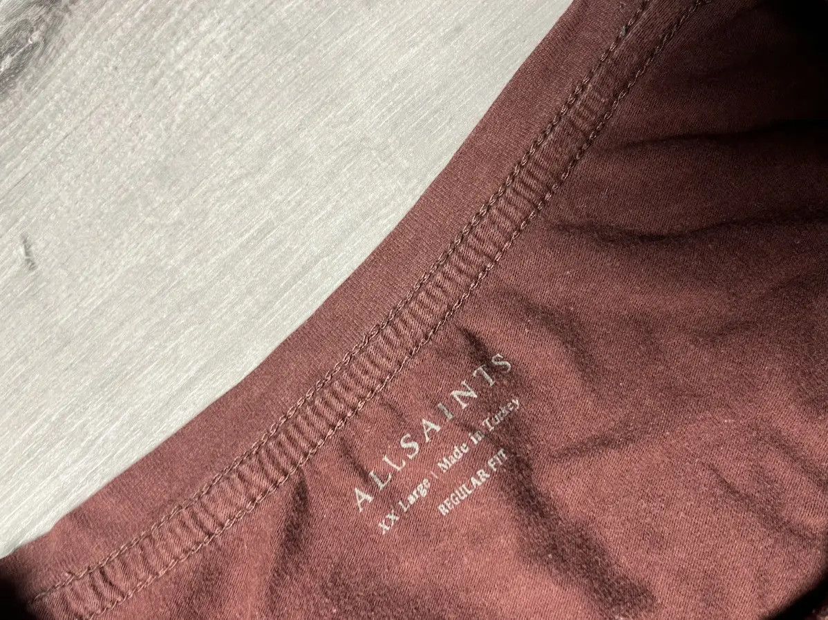 Allsaints Allsaints T-shirt classic size XLarge slim fit Size US XXL / EU 58 / 5 - 4 Thumbnail