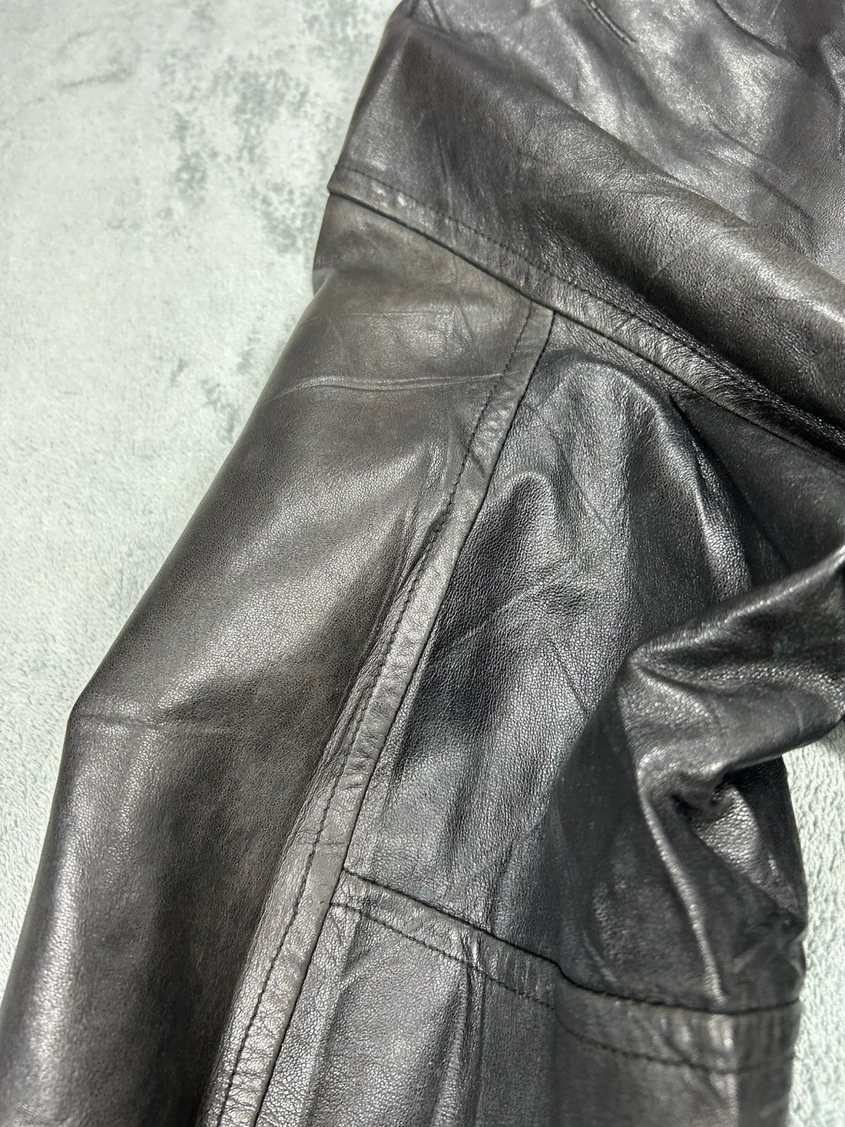 Issey Miyake Vintage Issey Miyake Leather Jacket Size US M / EU 48-50 / 2 - 12 Thumbnail