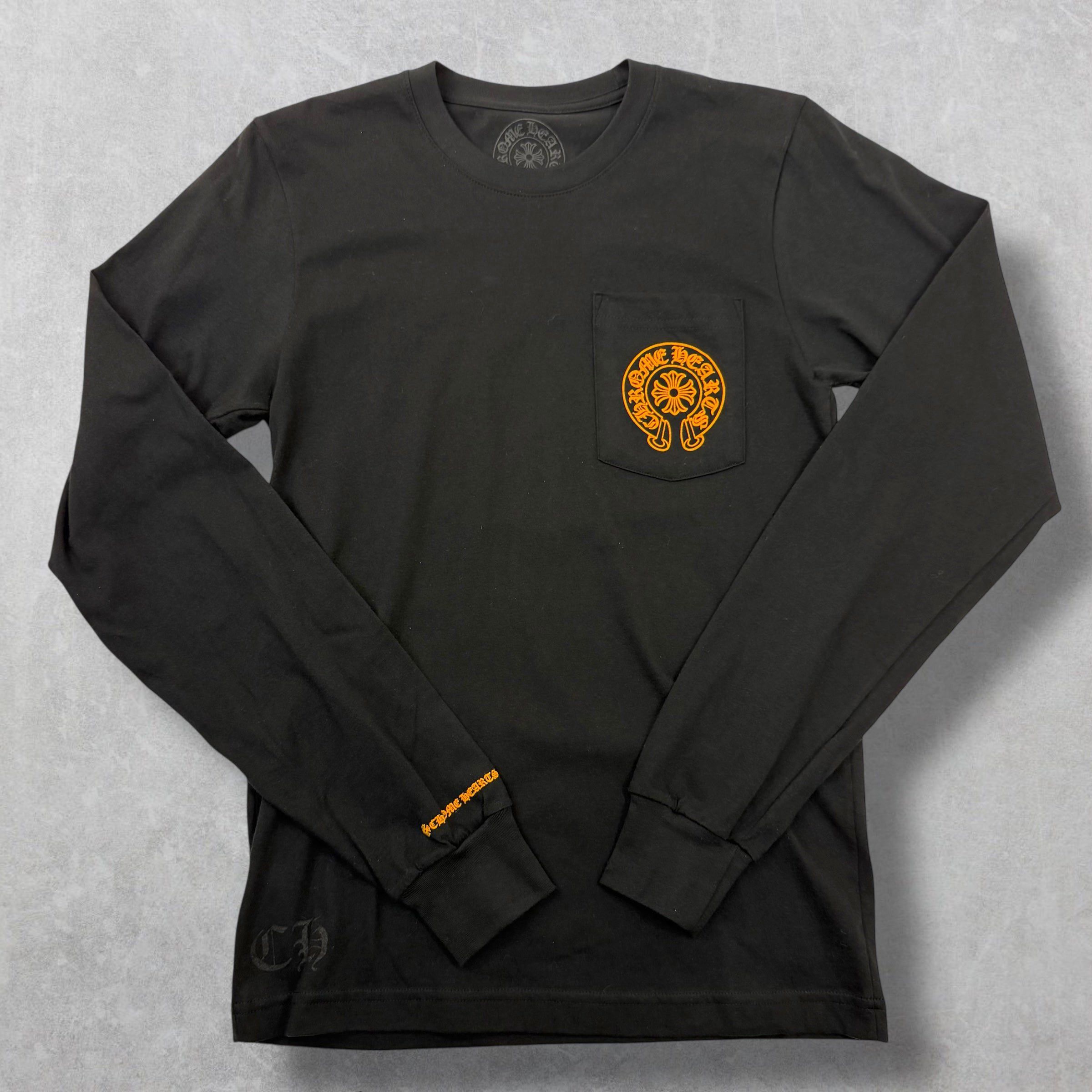 Chrome Hearts Chrome Hearts Orange Staff Long Sleeve S Size US S / EU 44-46 / 1 - 2 Thumbnail