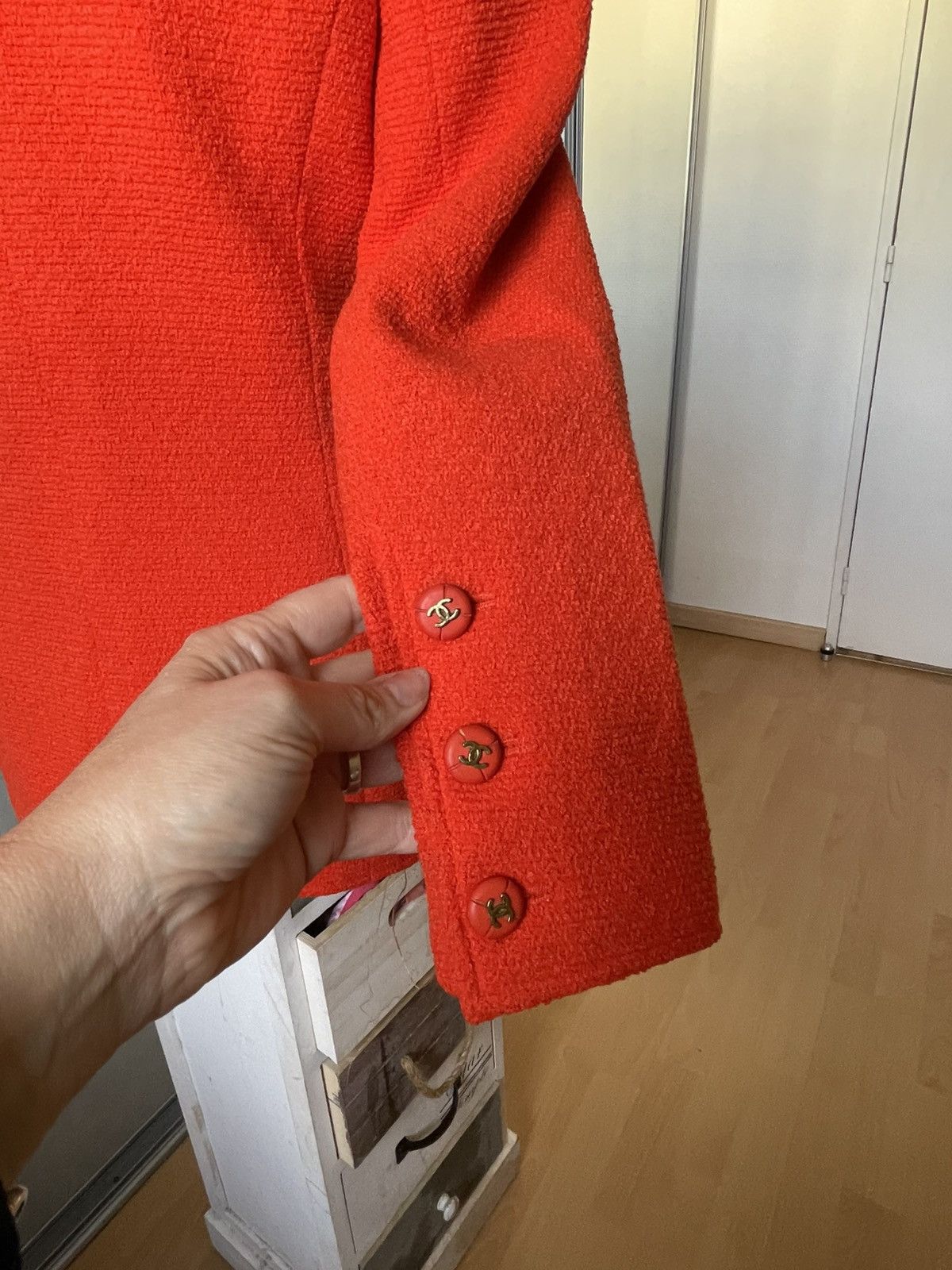 Chanel CHANEL. Tweed jacket. Spring 1995 vintage Size M / US 6-8 / IT 42-44 - 7 Thumbnail