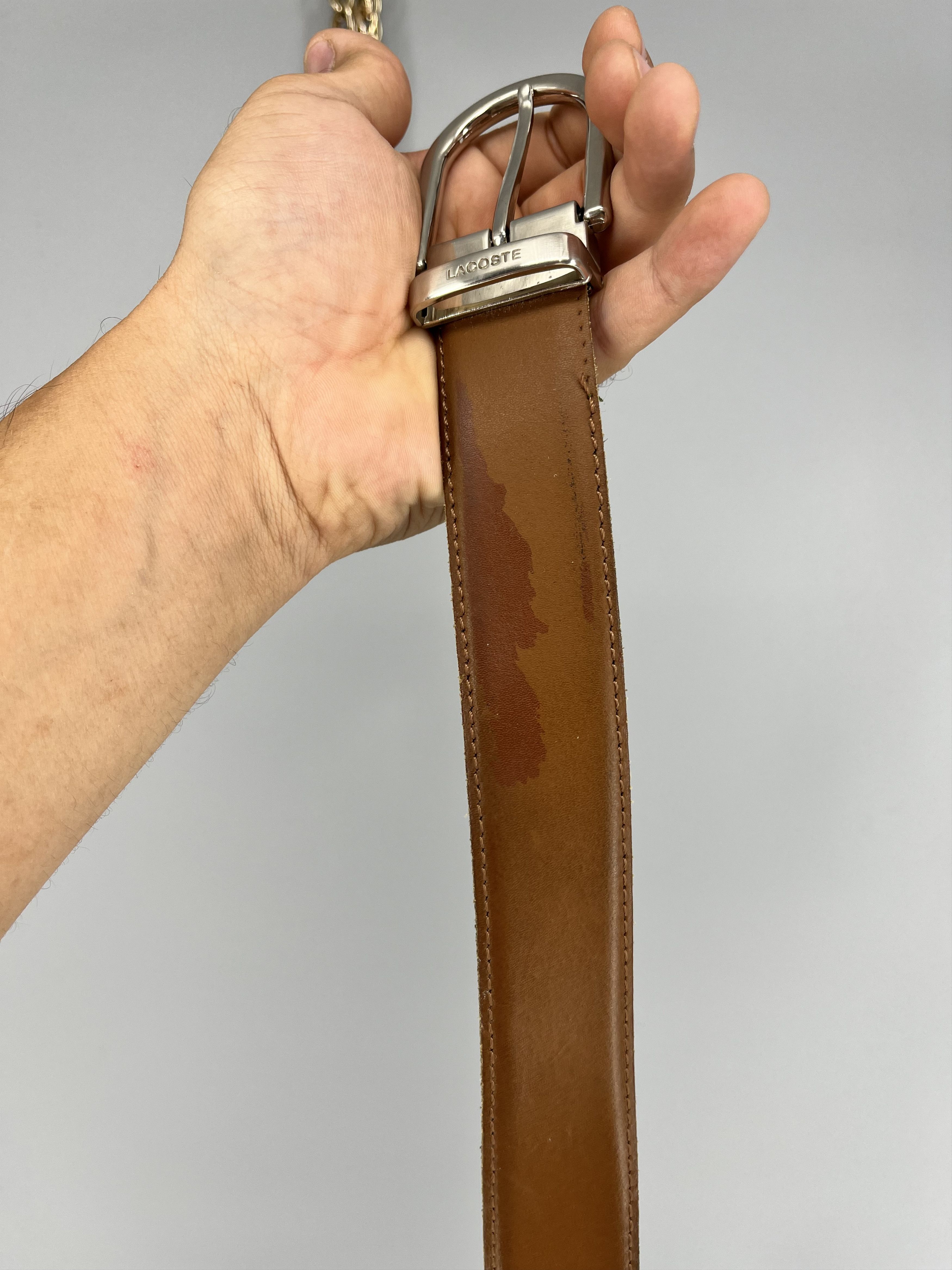 Lacoste Vintage Y2K Reversible Vintage Lacoste Belt Size ONE SIZE - 3 Thumbnail