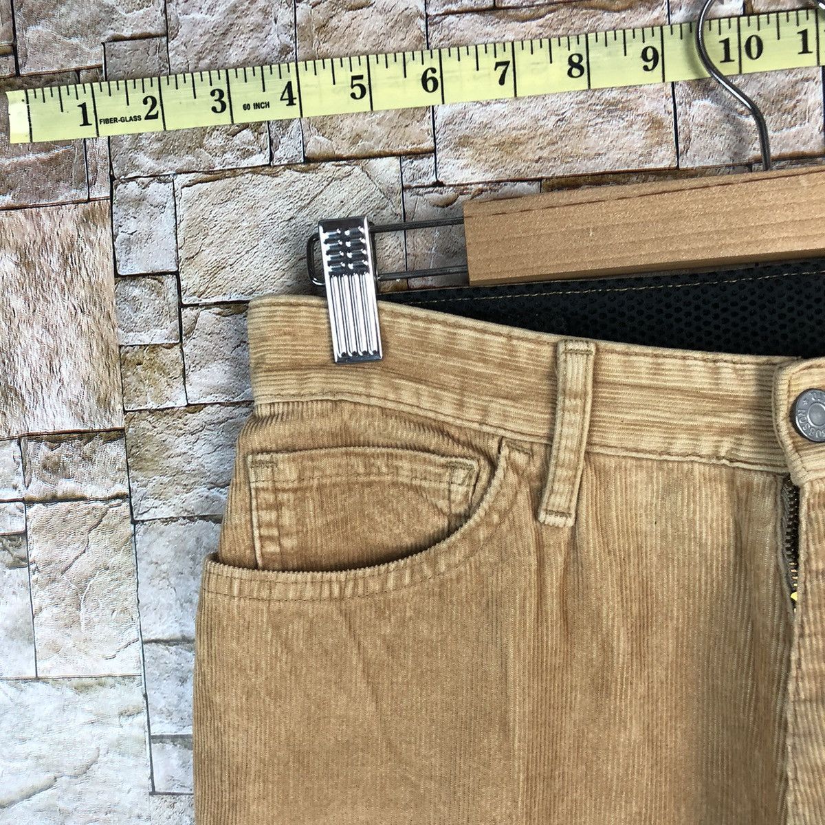 Japanese Brand Bobson vintage Brown Conduroy Pants #A1126 Size US 27 - 7 Thumbnail