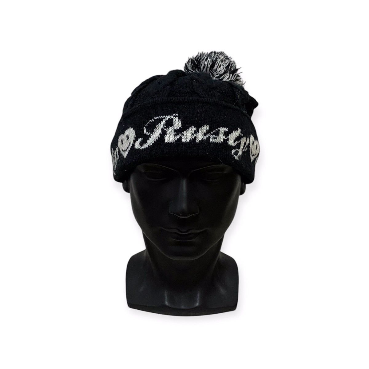 Rusty × Vintage Vintage Rusty Bobble Beanie Hat Size ONE SIZE - 1 Thumbnail